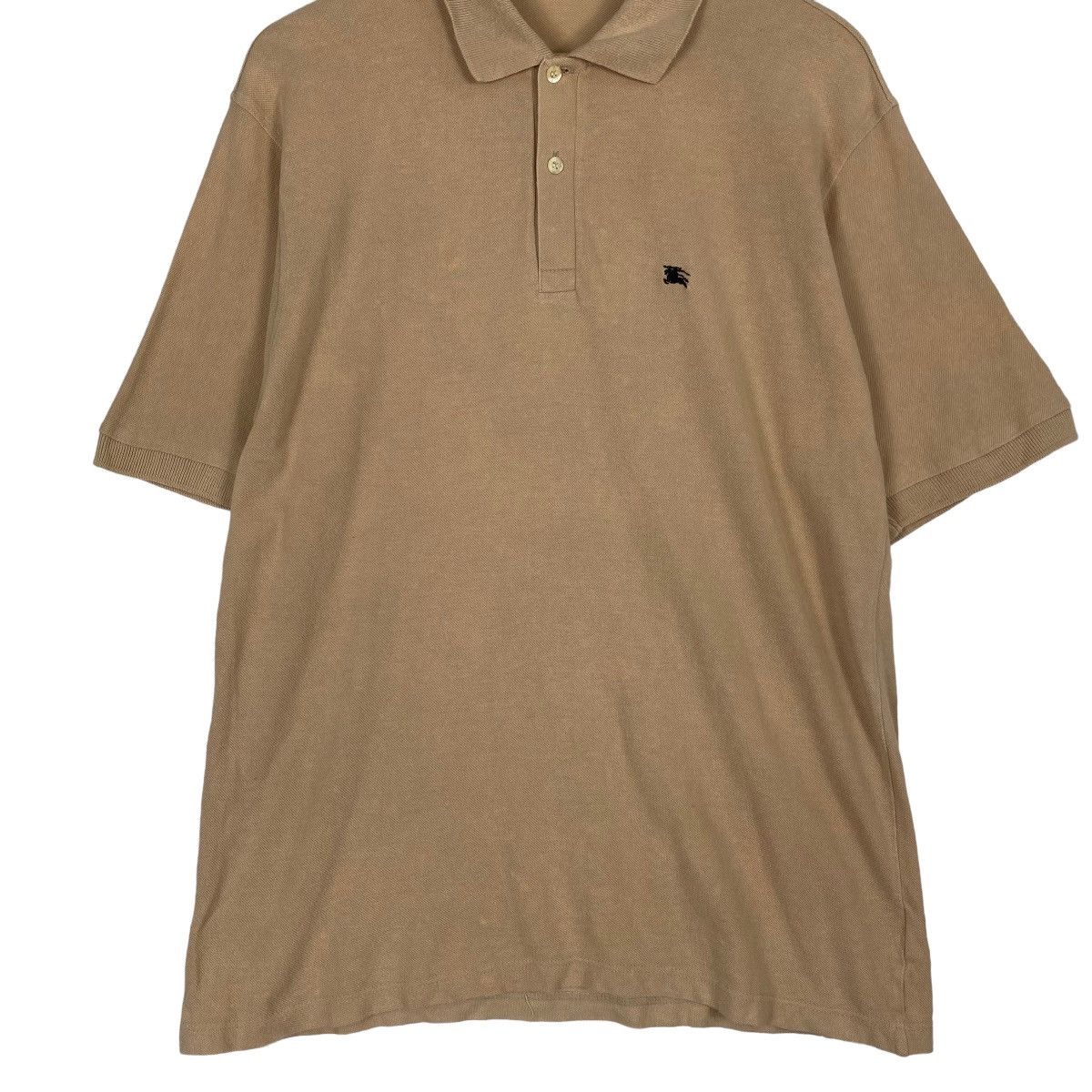 Burberry × Vintage Vintage 80s Burberrys made in england plain polo shirt Size US M / EU 48-50 / 2 - 5 Thumbnail