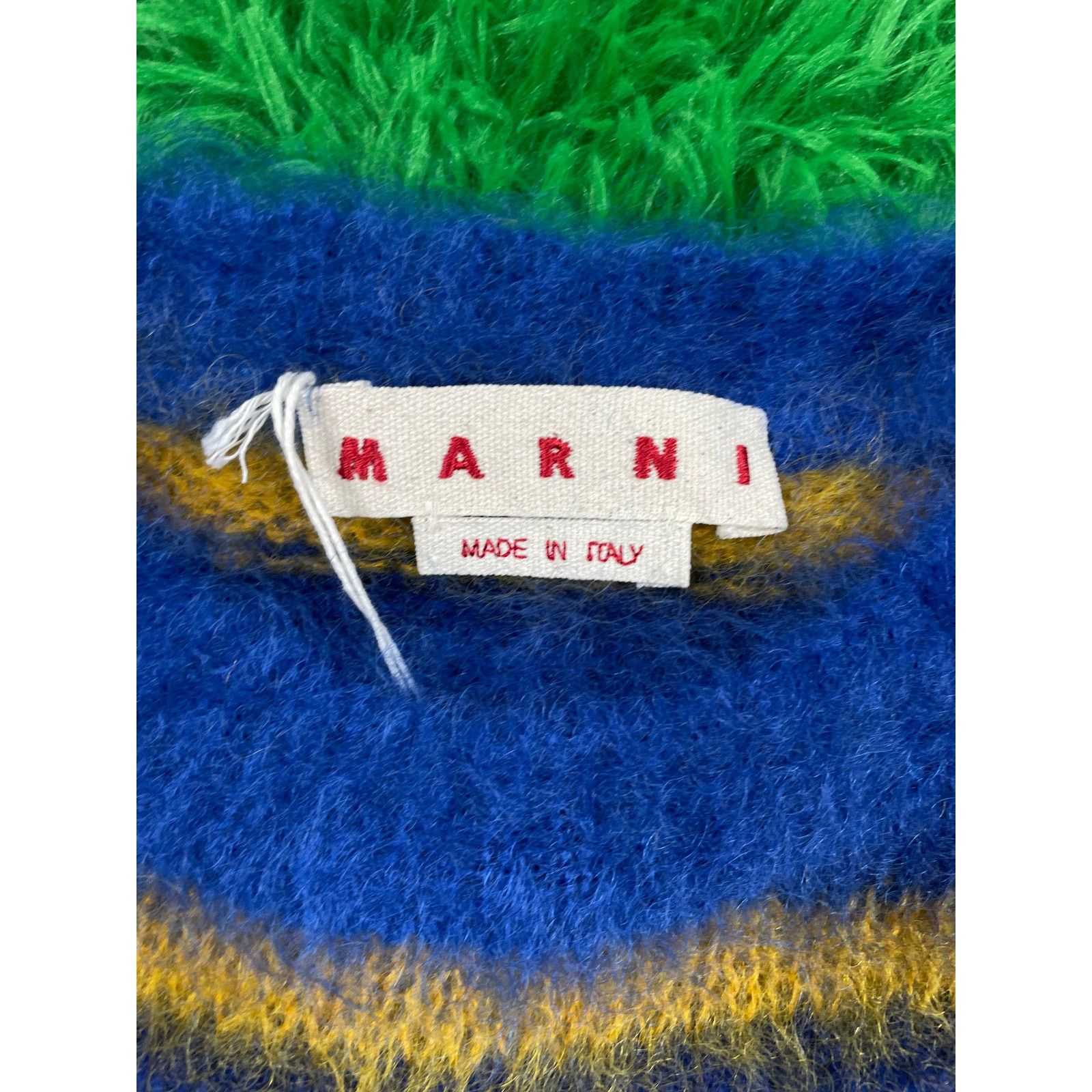 Marni Marni Fuzzy Wuzzy Crewneck Navy Orange 52 New Size US L / EU 52-54 / 3 - 2 Thumbnail