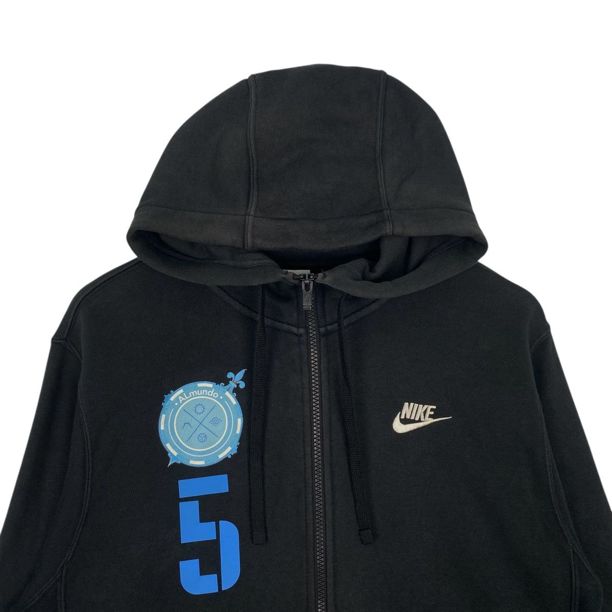 Vintage Vintage Nike Hoodie Sweater Small Logo Embroidery Black Size US M / EU 48-50 / 2 - 4 Thumbnail