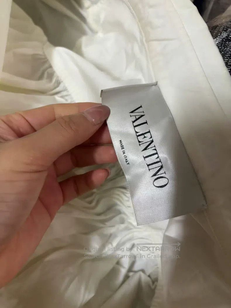 Valentino Valentino White large swing shirt dress Size XXS / US 00 / IT 34 - 3 Thumbnail