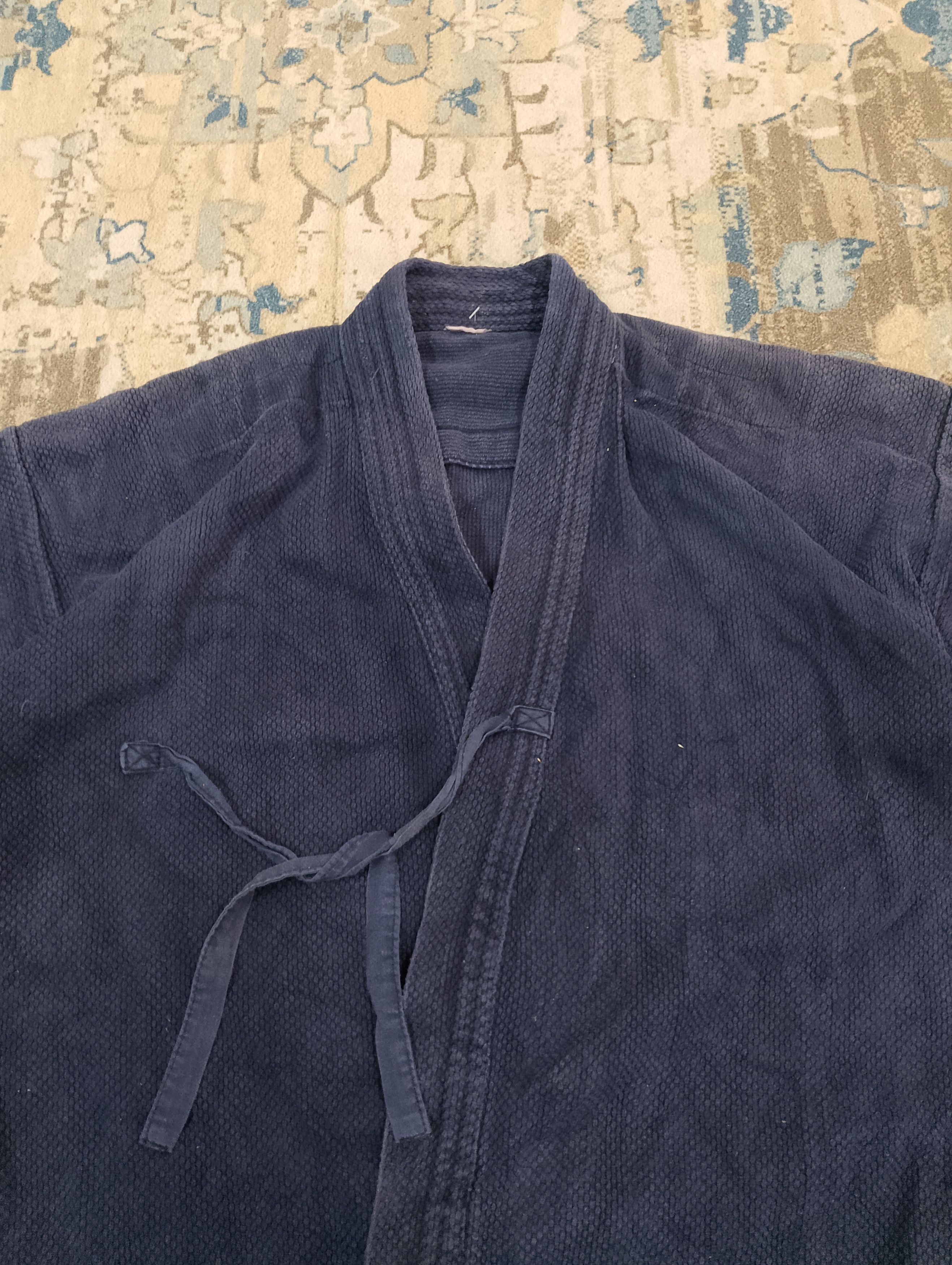 Indigo × Vintage Vintage Kendo Sashiko Indigo Jacket Size US L / EU 52-54 / 3 - 4 Thumbnail