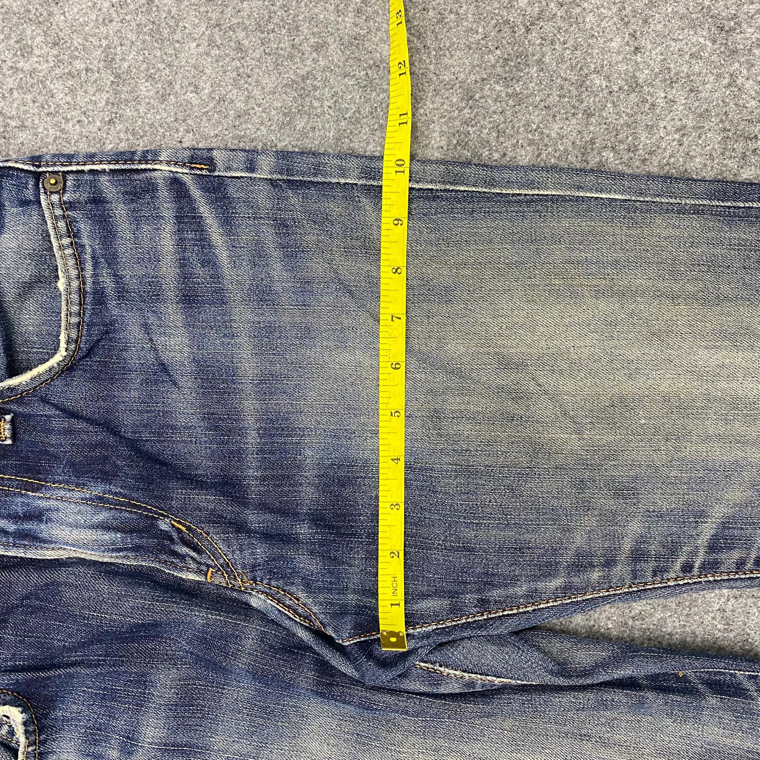Edwin 💥Best Offer💥Vintage Edwin Distressed Denim Size US 30 / EU 46 - 5 Thumbnail