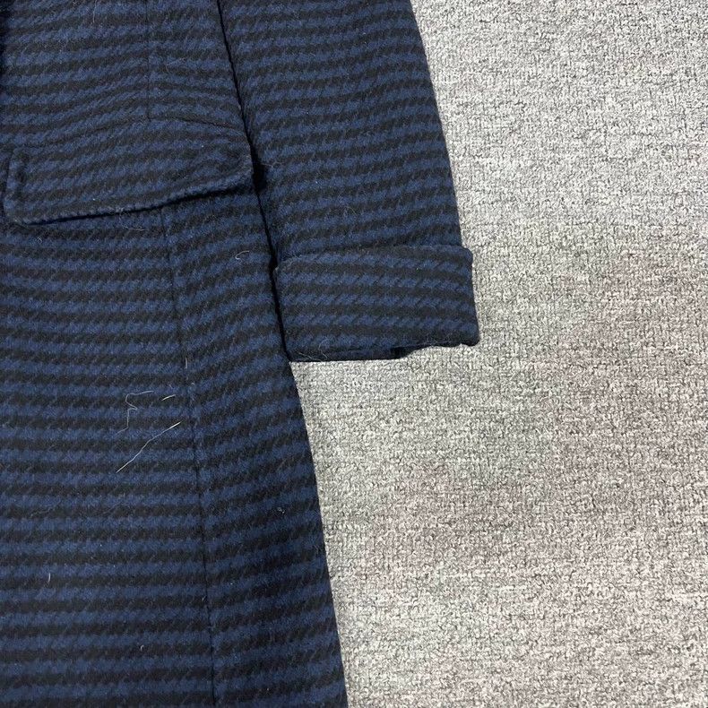 Dior Dior Houndstooth Long Coat with Lapel-2506 Size S / US 4 / IT 40 - 4 Thumbnail