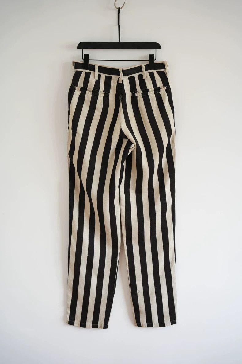 Yohji Yamamoto Yohji Yamamoto Yohji Yamamoto Striped Pants 2006 Spring/Su Size US 26 / EU 42 - 2 Thumbnail