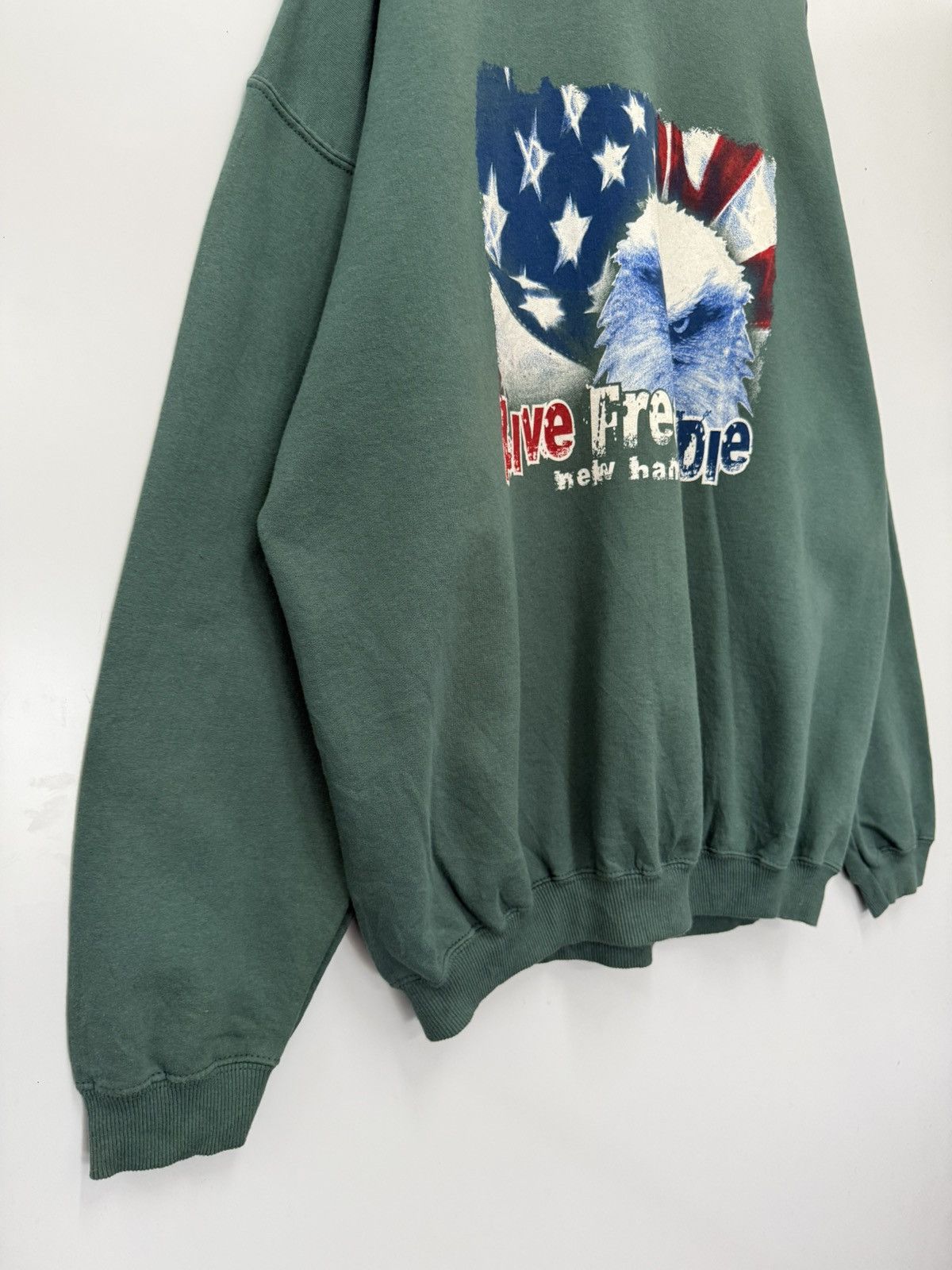 Vintage 🔥 Vintage Streetwear Live Free or Die Sweatshirt Size US XL / EU 56 / 4 - 3 Thumbnail