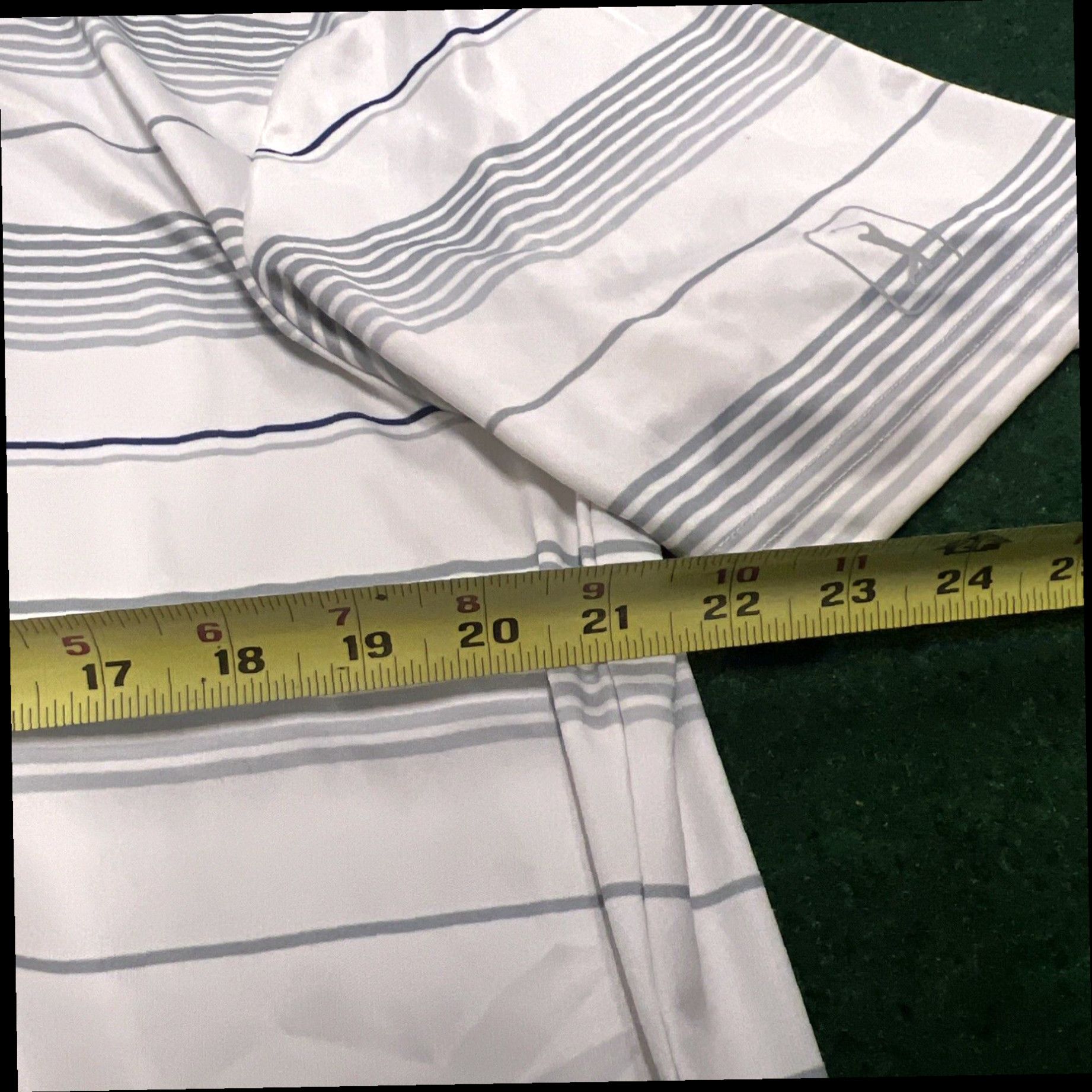 PGA Tour PGA Tour Polo Shirt Men XL White Blue Striped Pro Series Athletic Fit Golfing Size US XL / EU 56 / 4 - 5 Thumbnail