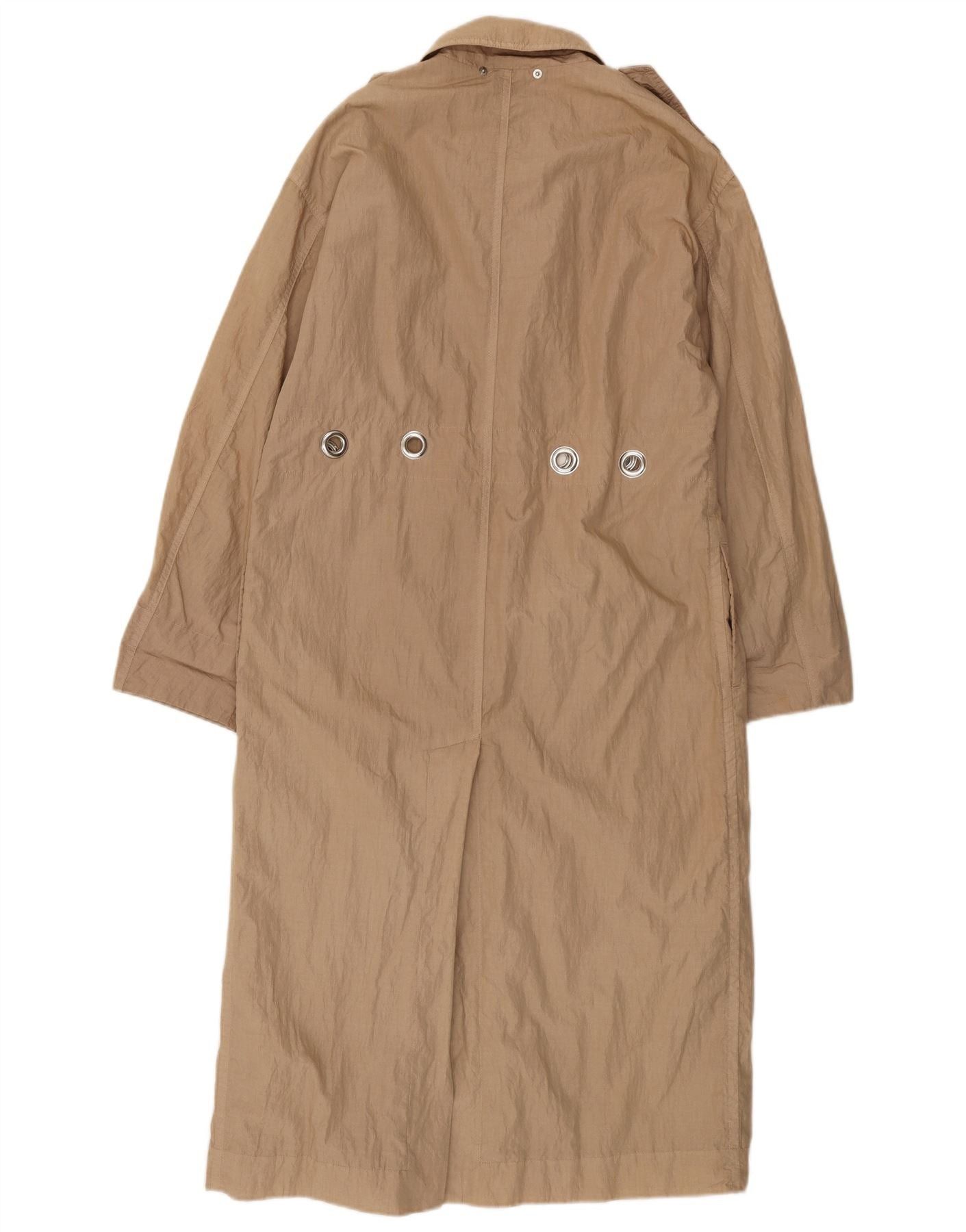 Diesel Womens Trench Coat UK 40 Large Beige Cotton Size XL / US 12-14 / IT 48-50 - 1 Thumbnail