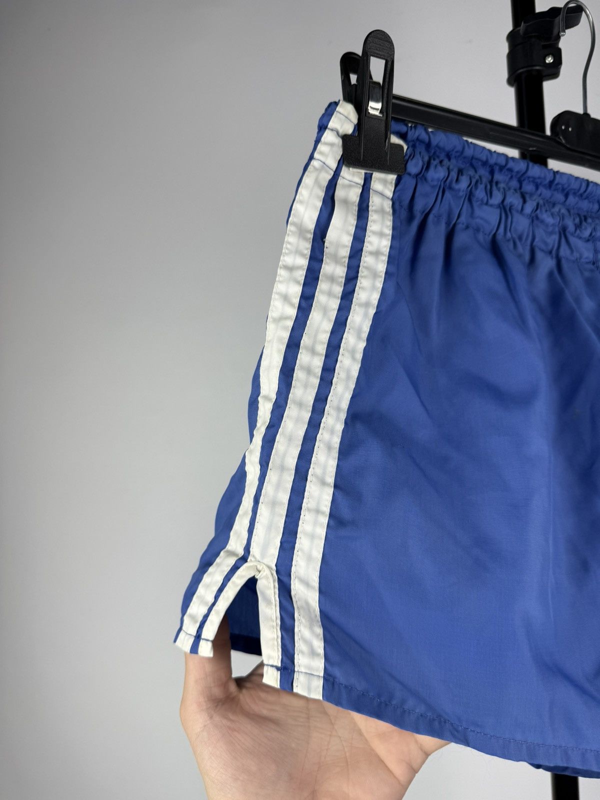 Adidas × Vintage Vintage 80s Adidas West Germany Shorts Football Soccer S Size US 31 - 3 Thumbnail