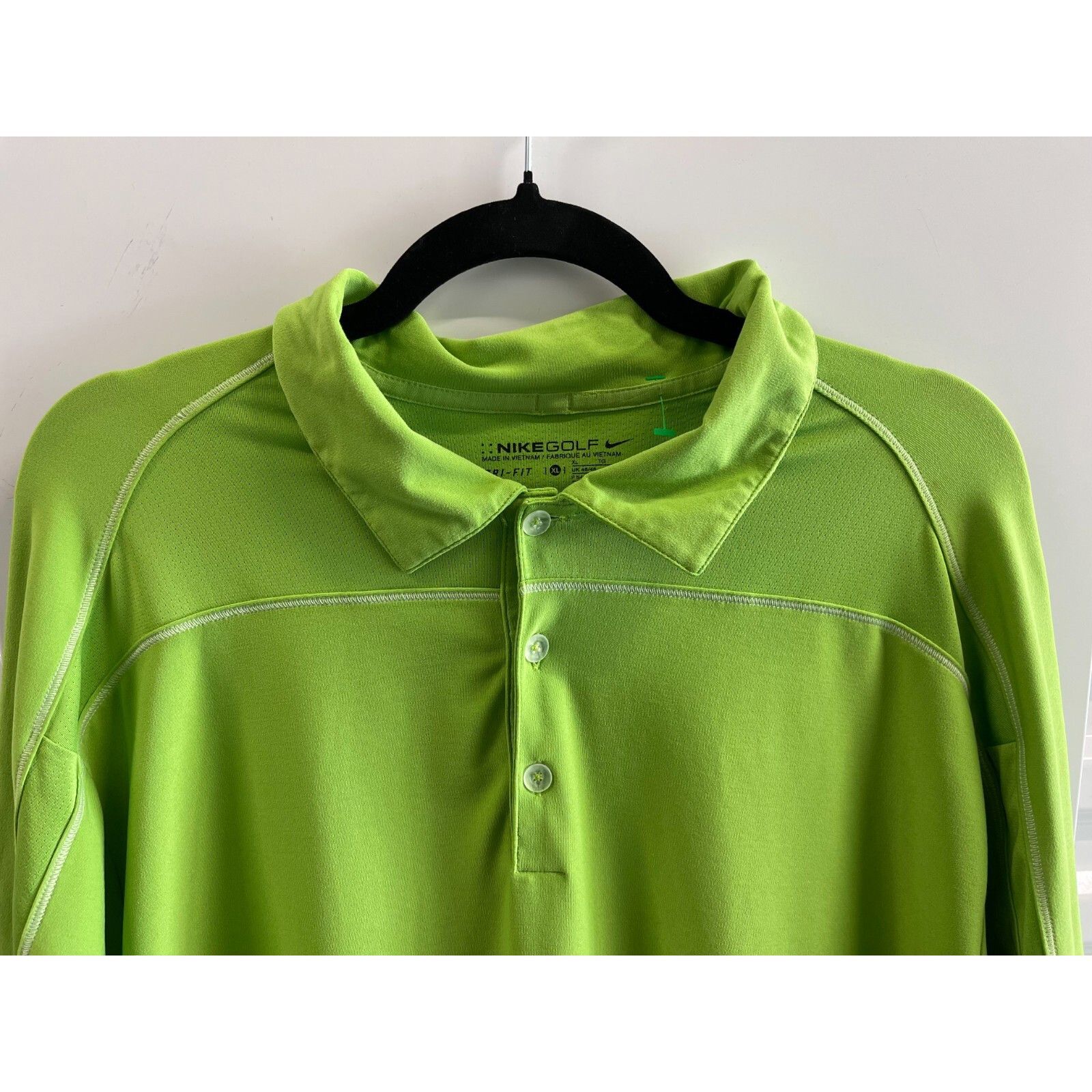 Nike NIKE GOLF SHORT SLEEVE POLO DRI-FIT GREEN SZ XL MENS - GREAT Size US XL / EU 56 / 4 - 2 Thumbnail