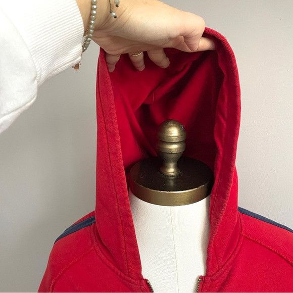 Polo Ralph Lauren Ralph Lauren Hoodie in Red / Blue - Small Size S / US 4 / IT 40 - 3 Thumbnail