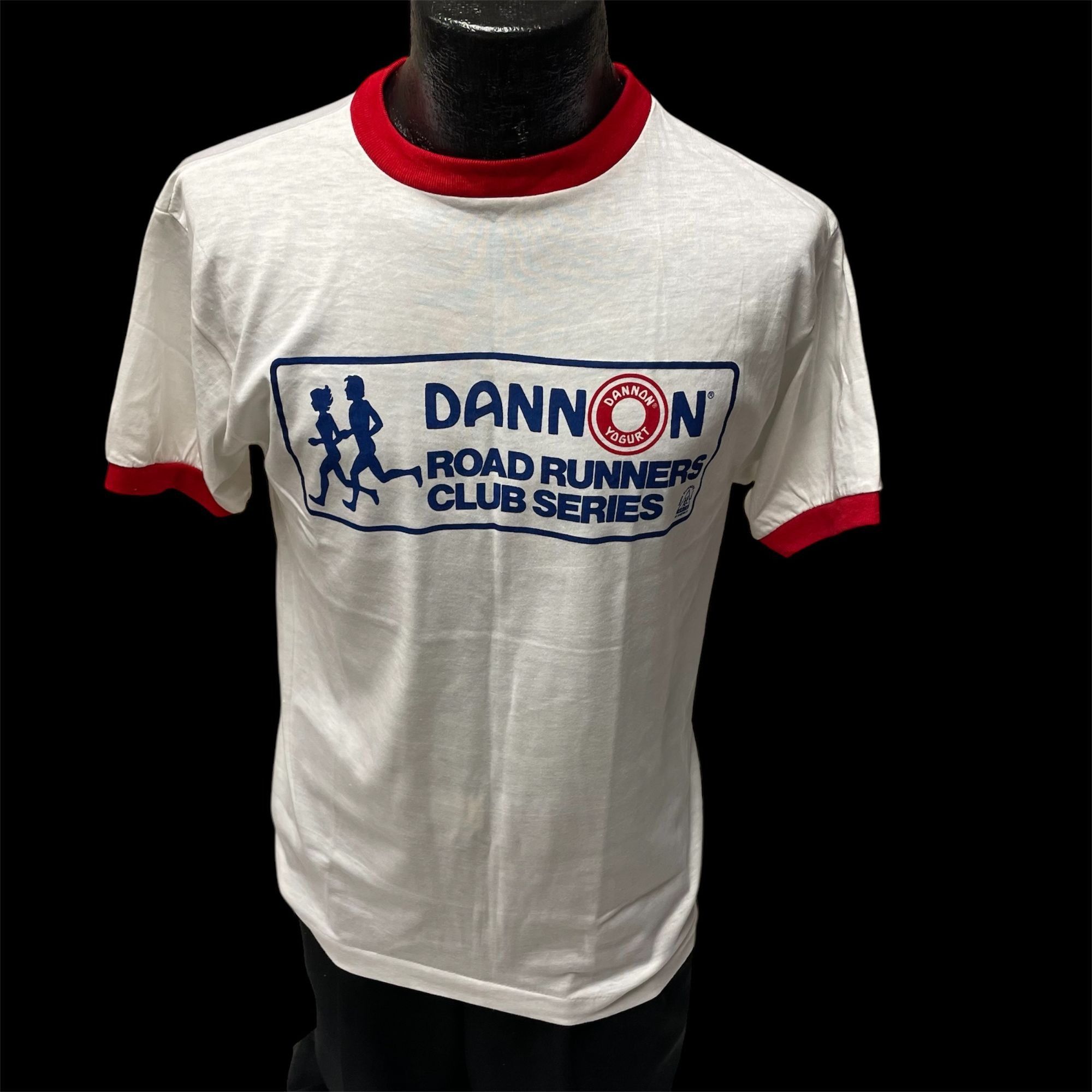 Other NOS New Vtg Allison NY DANNON Yogurt ROAD RUNNERS T Shirt Size US L / EU 52-54 / 3 - 1 Thumbnail