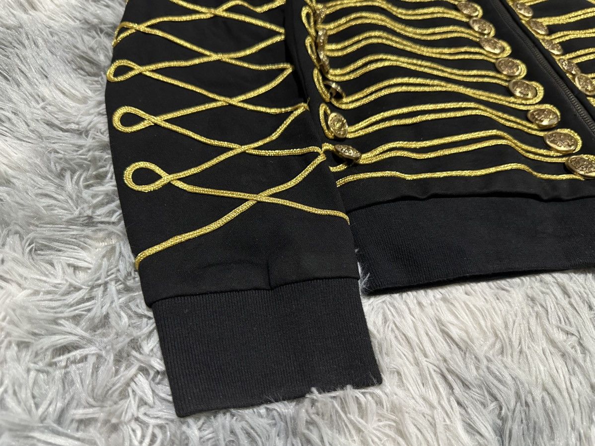Japanese Brand 🔥Sick Y2K Napoleon Bomber Jacket Vkei Goth Punk Size US M / EU 48-50 / 2 - 6 Thumbnail