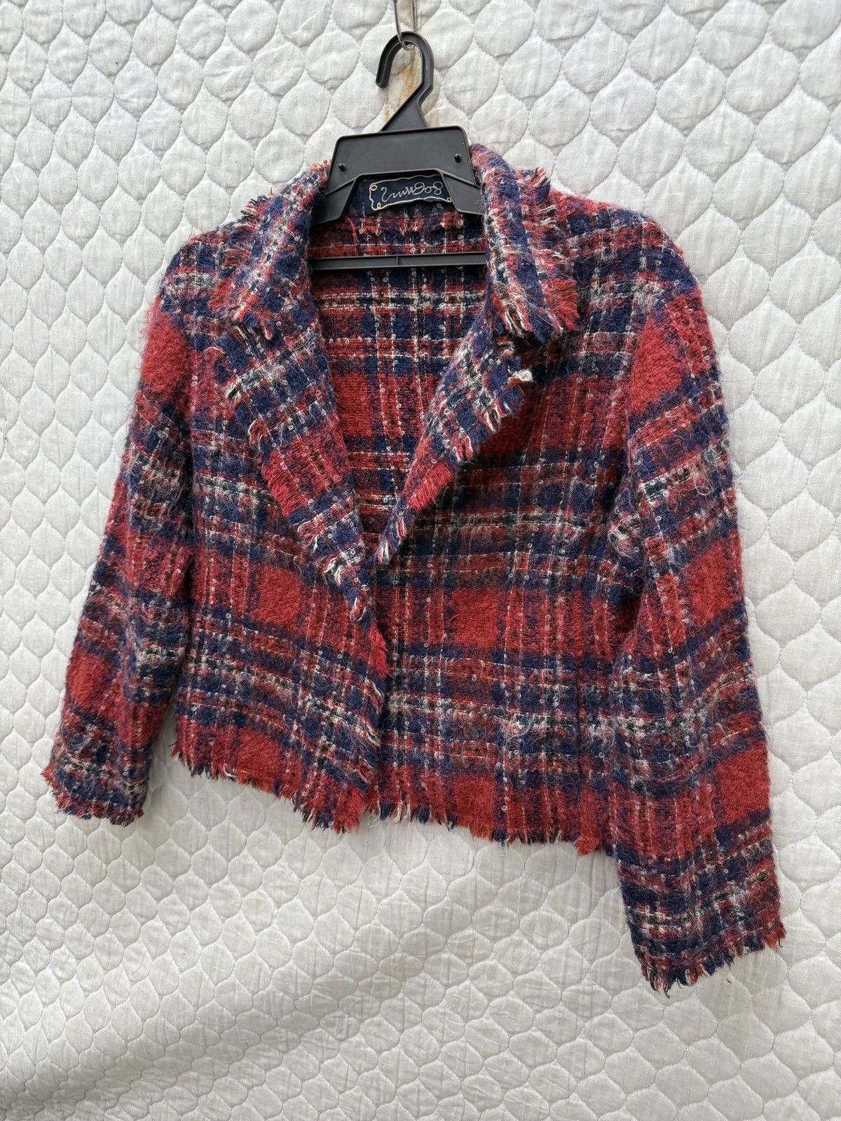 Kapital 🔥🔥🔥ARCHIVE UMII 908 MOHAIR BUTTONLESS JACKET Size M / US 6-8 / IT 42-44 - 2 Thumbnail