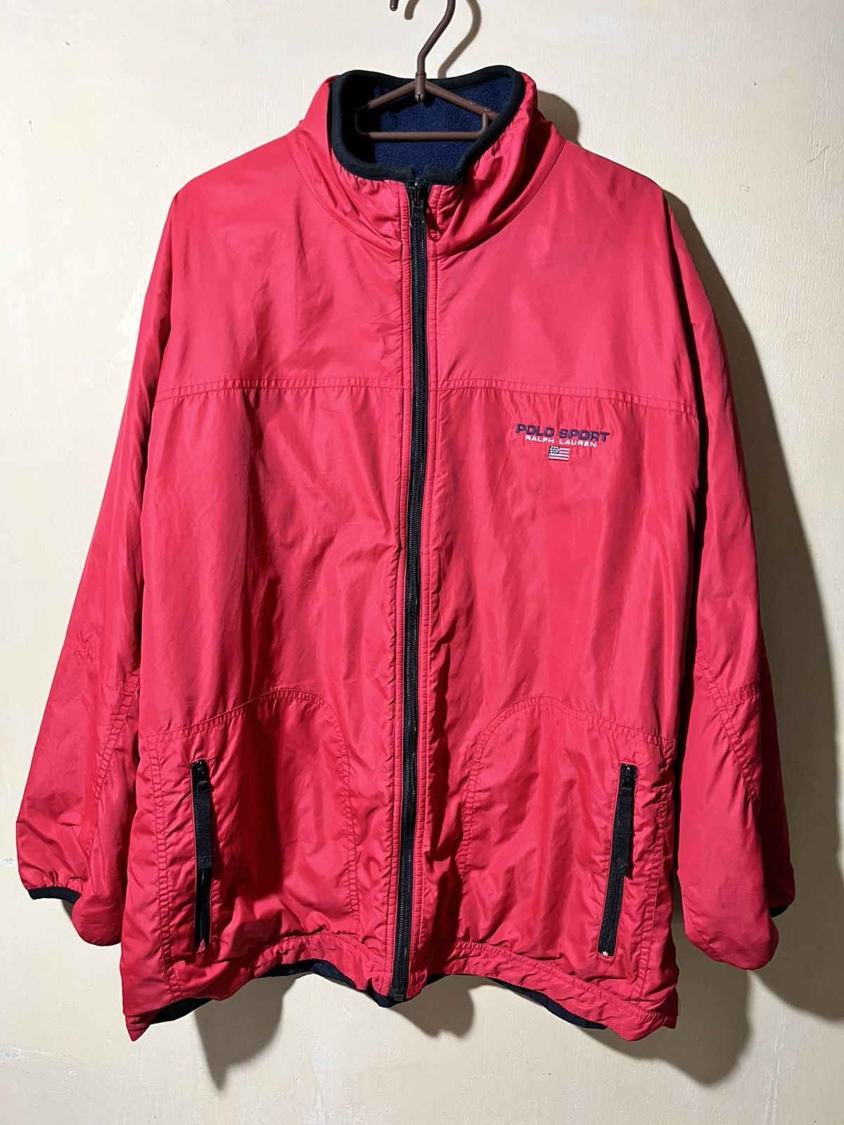Ralph Lauren Sport Vintage Reversible Ralph Lauren Polo Sports Size US L / EU 52-54 / 3 - 1 Thumbnail