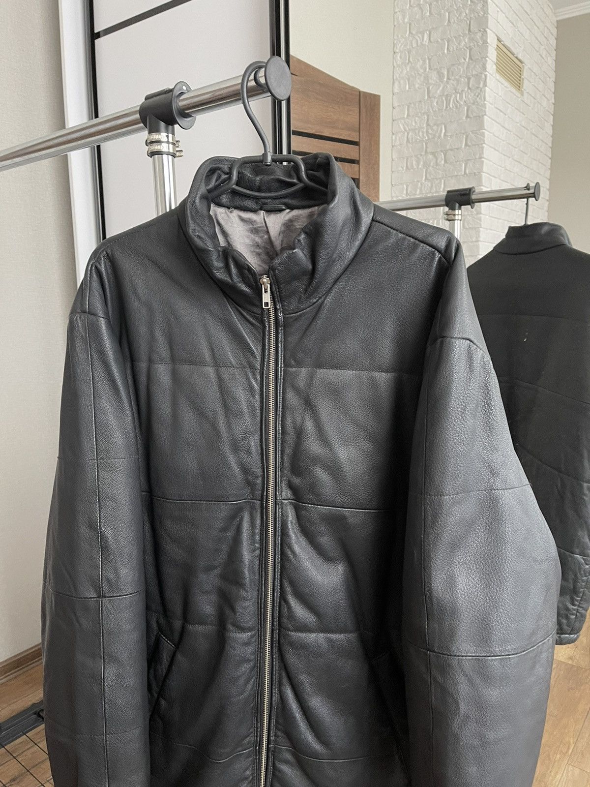 Vintage Yohji Yamamoto Y’s Vintage Leather Jacket Japan 90s Archive Size US L / EU 52-54 / 3 - 9 Thumbnail