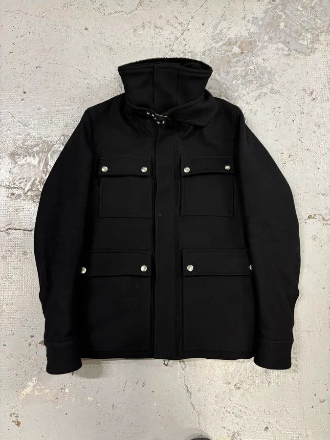 Dior AW2009 Dior Black Wool Multi-Pocket Classy Coat by Kris Van Assche Size US M / EU 48-50 / 2 - 4 Thumbnail