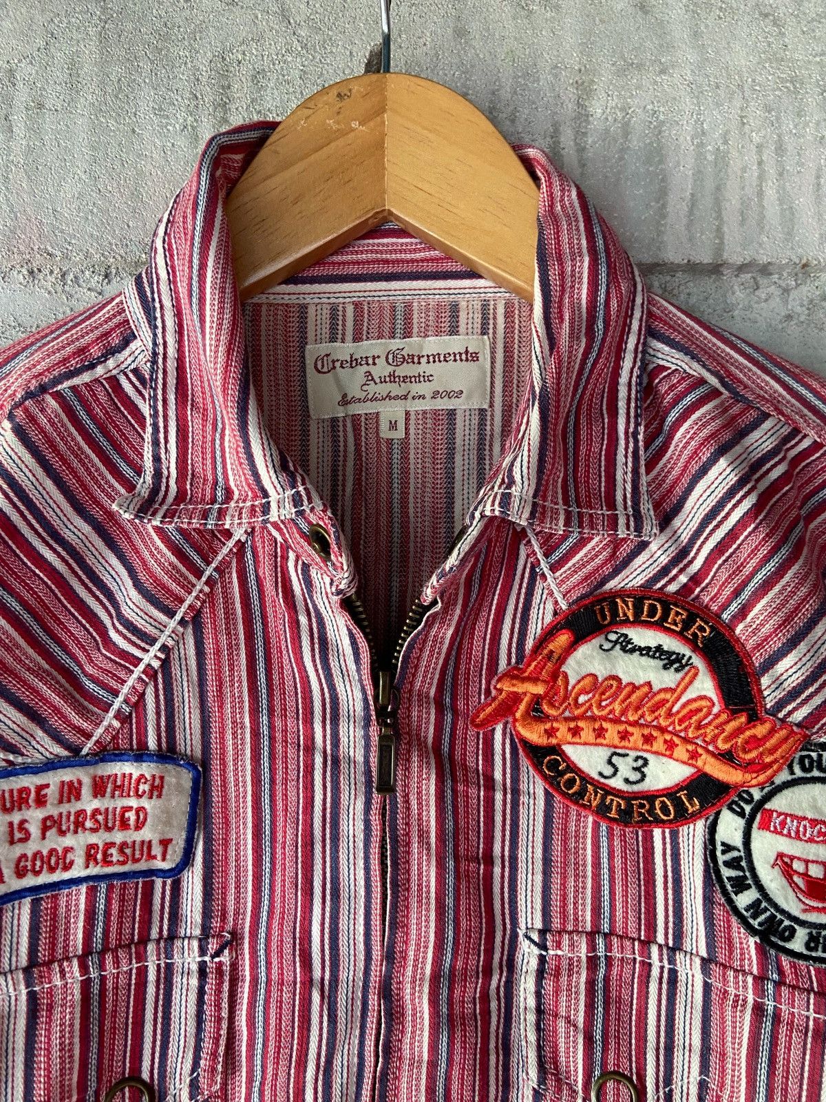Japanese Brand THE POSTURE IN WHICH BEAUTY BUTTON DOWN SHIRT Size US M / EU 48-50 / 2 - 13 Thumbnail