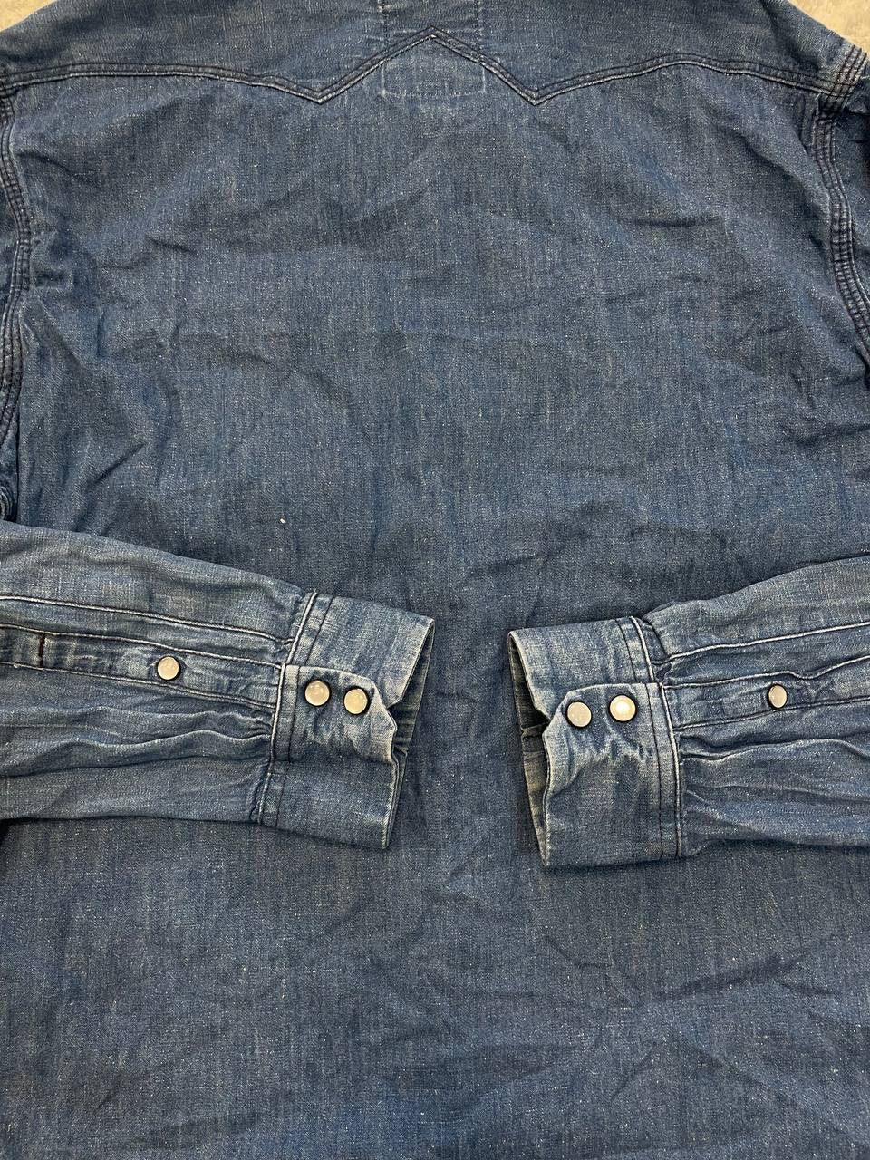 G-Star Vintage G-Star RAW Regular Casual Long Sleeve Denim Shirt Size US L / EU 52-54 / 3 - 10 Thumbnail