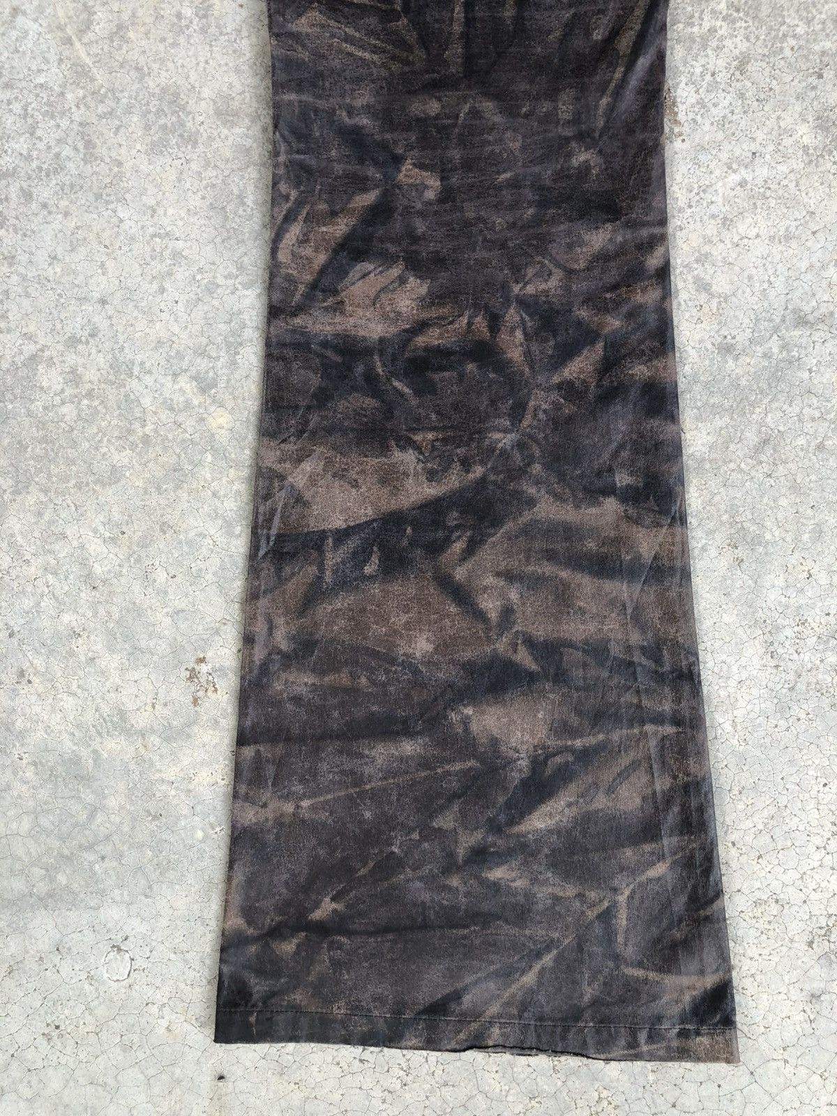 Tornado Mart Tornado Mart Flared Jeans Wax Jeans Fullprint Size US 31 - 11 Thumbnail
