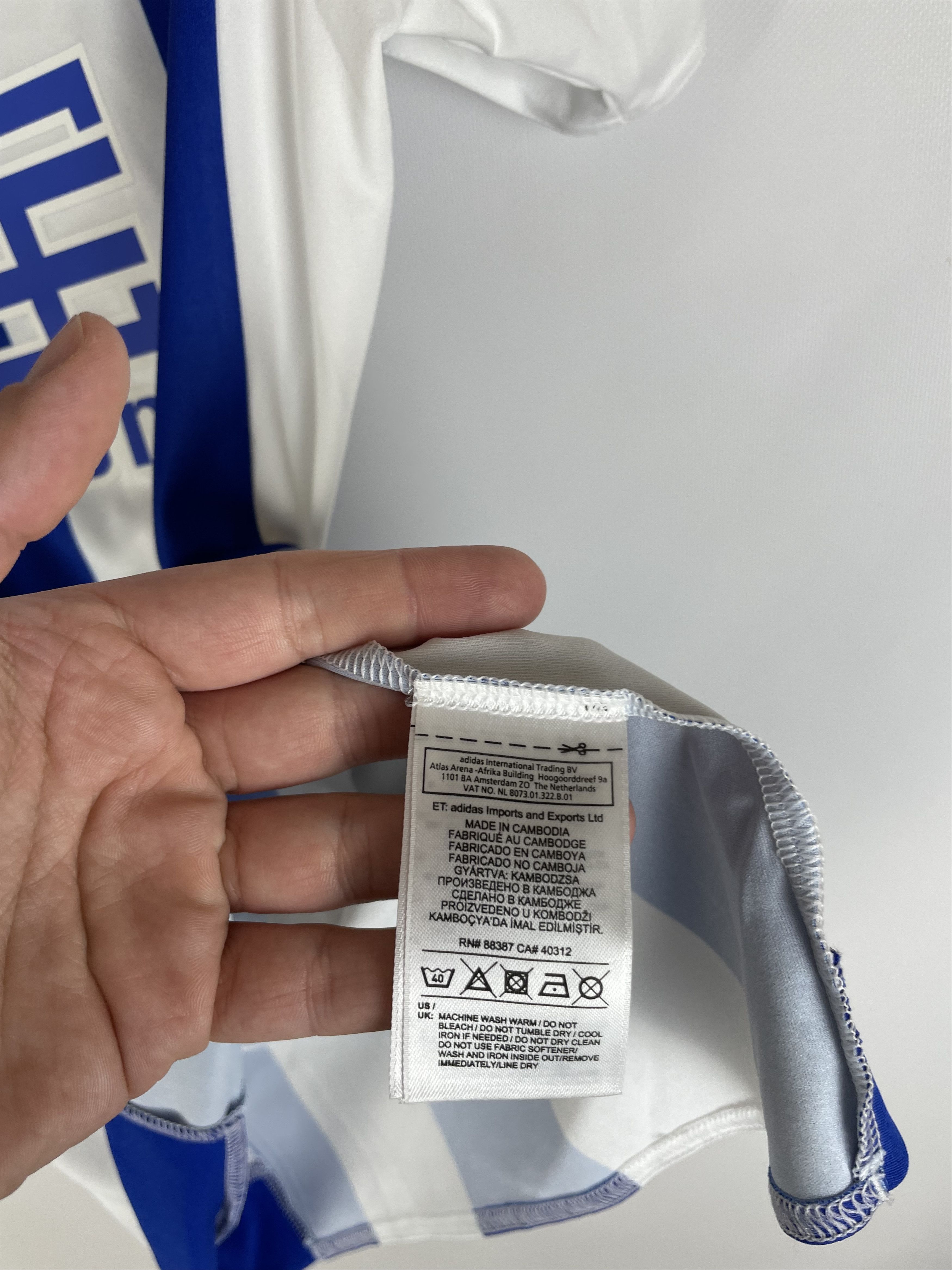 Adidas Adidas Real Sociedad Home Soccer Jersey Football Kit Size US M / EU 48-50 / 2 - 8 Thumbnail