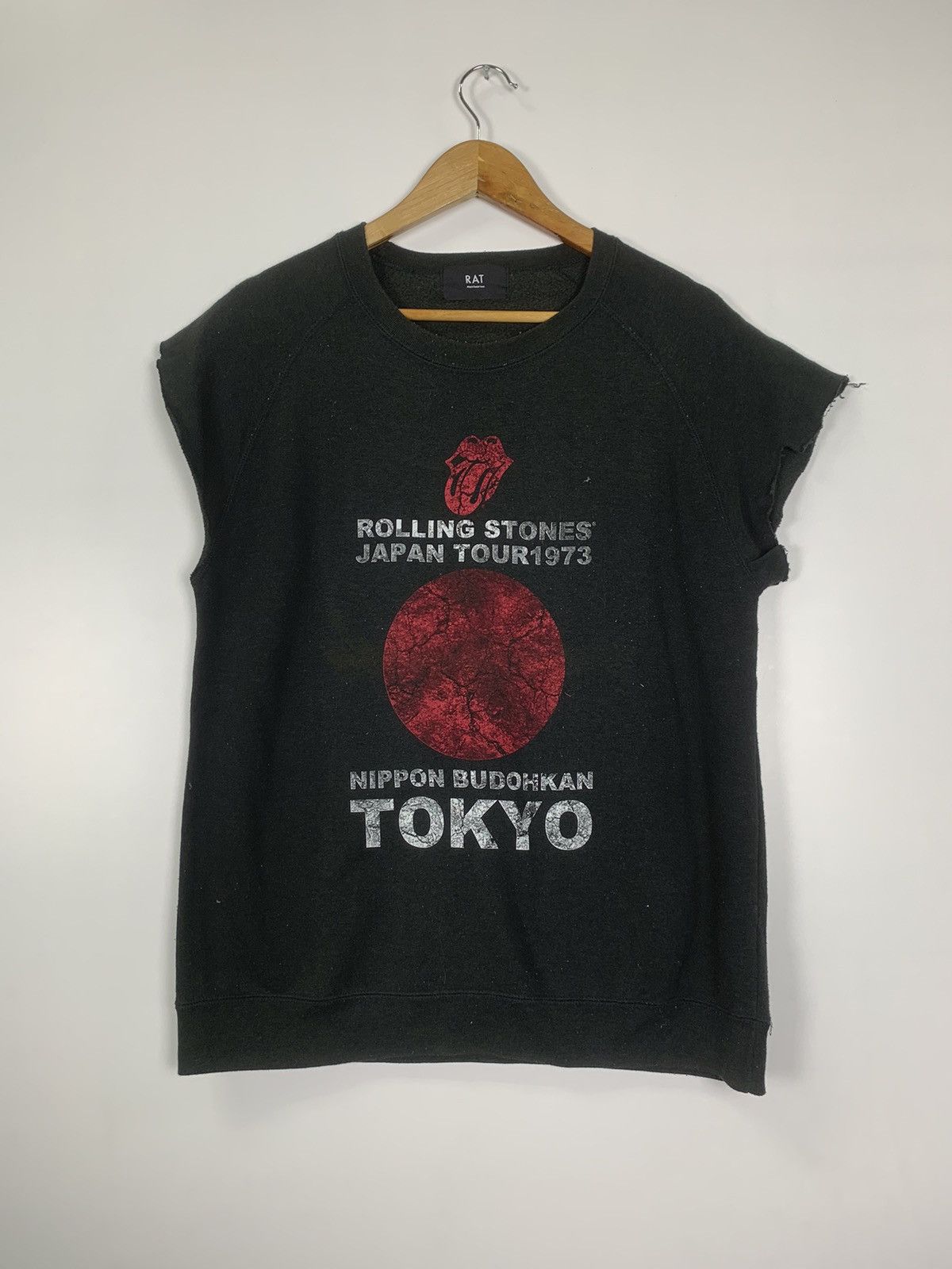 Band Tees × The Rolling Stones × Vintage Vintage Rolling Stones Sleeve Less shirt Size US M / EU 48-50 / 2 - 1 Thumbnail