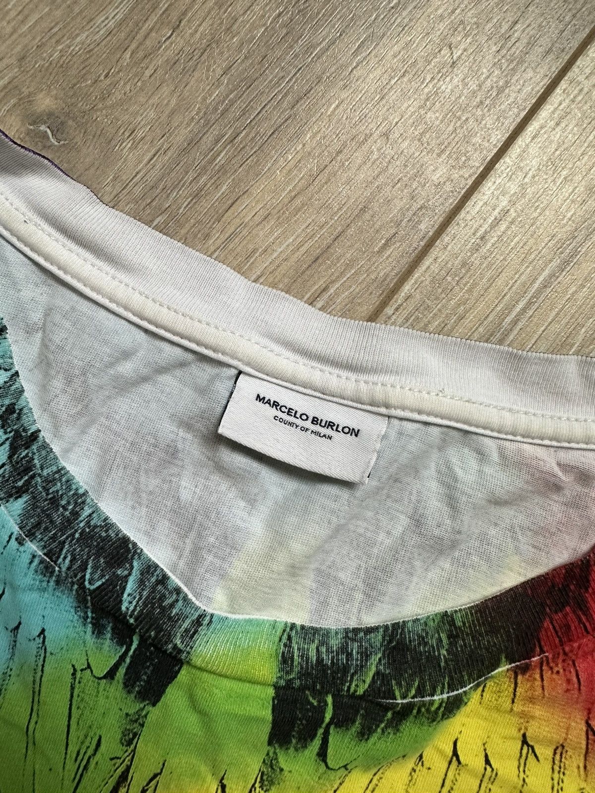 Marcelo Burlon Marcelo Burlon “Icon Wings” T‑Shirt Size US L / EU 52-54 / 3 - 5 Thumbnail