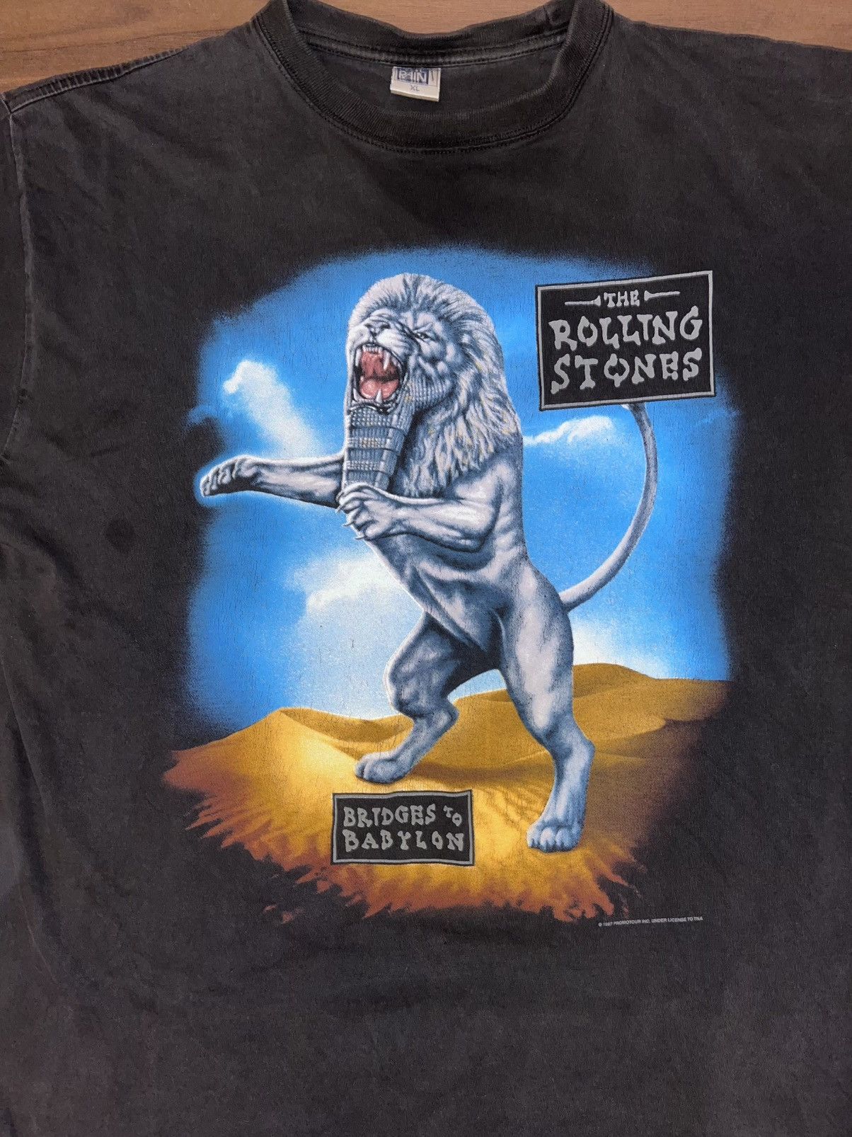 Vintage Rolling Stones Bridges to Babylon shirt Size US XL / EU 56 / 4 - 2 Thumbnail