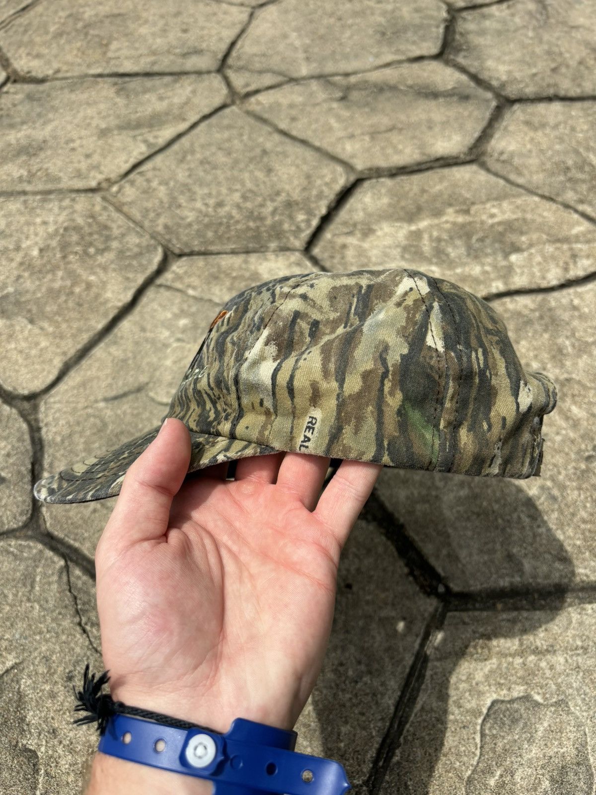 Vintage Y2K Outdoor Hunting Camo All Over Print Snapback Hat Size ONE SIZE - 3 Thumbnail