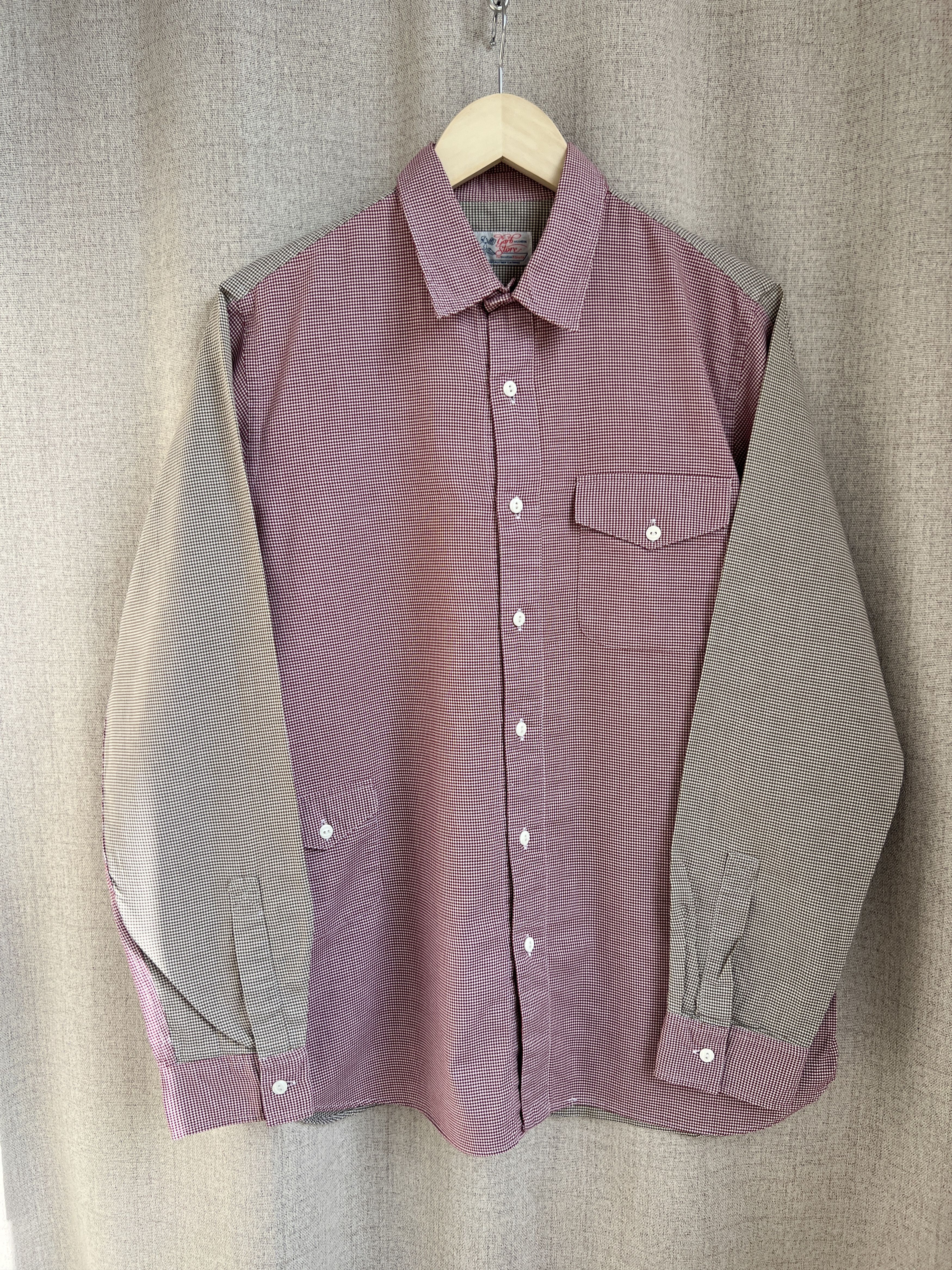 Garbstore Garbstore Two Colored Check Button Down Shirt Size US M / EU 48-50 / 2 - 2 Thumbnail