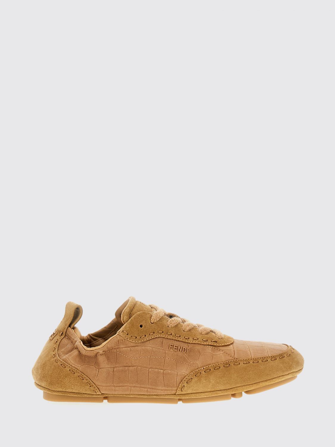 Fendi Fendi Sneakers Men Beige Size US 8 / EU 41 - 1 Thumbnail