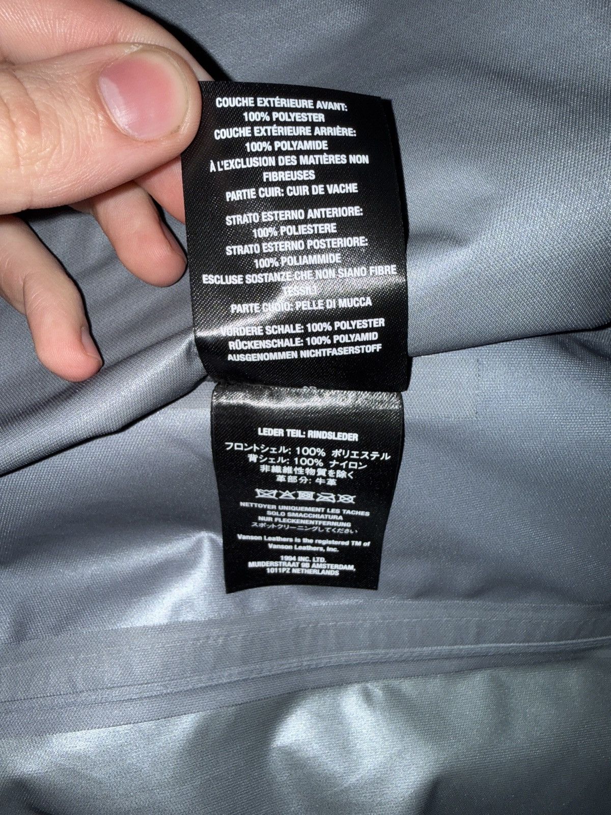 Supreme × Vanson Leathers Supreme Vanson Shell Jacket Size US M / EU 48-50 / 2 - 6 Thumbnail