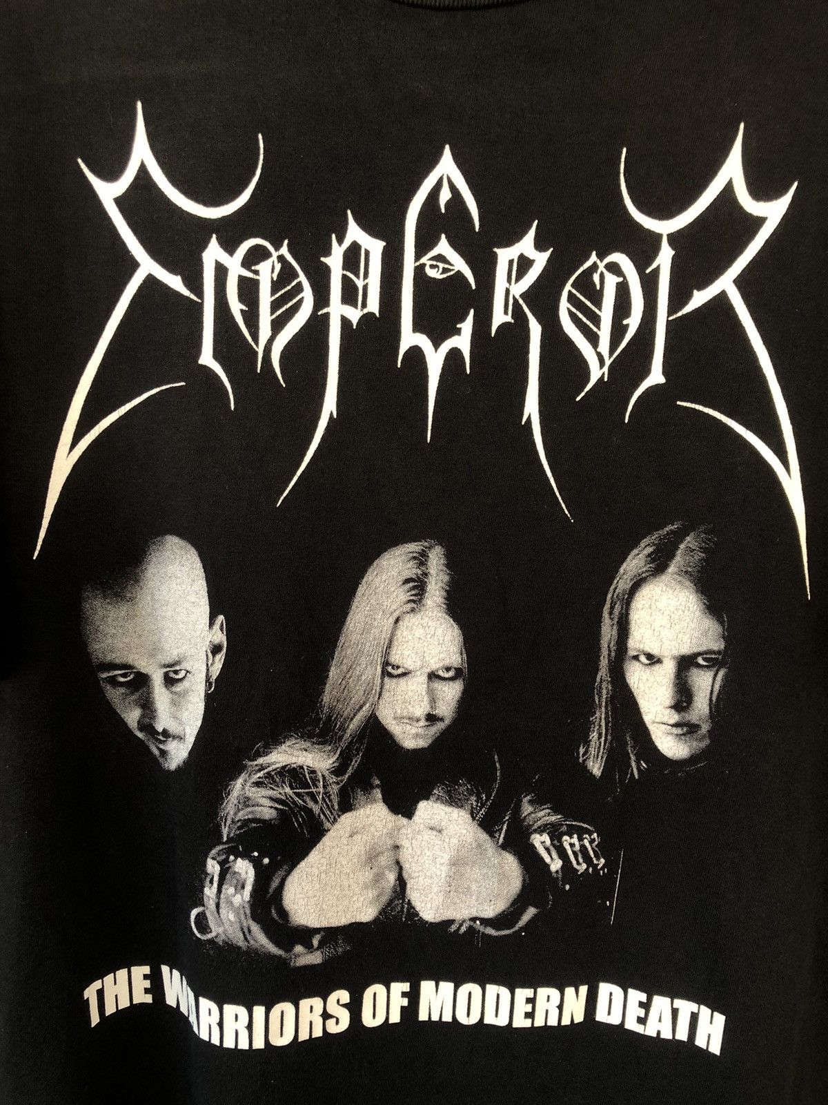 Band Tees × Vintage Vintage 90s EMPEROR Norwegian Black Metal Size US XL / EU 56 / 4 - 3 Thumbnail