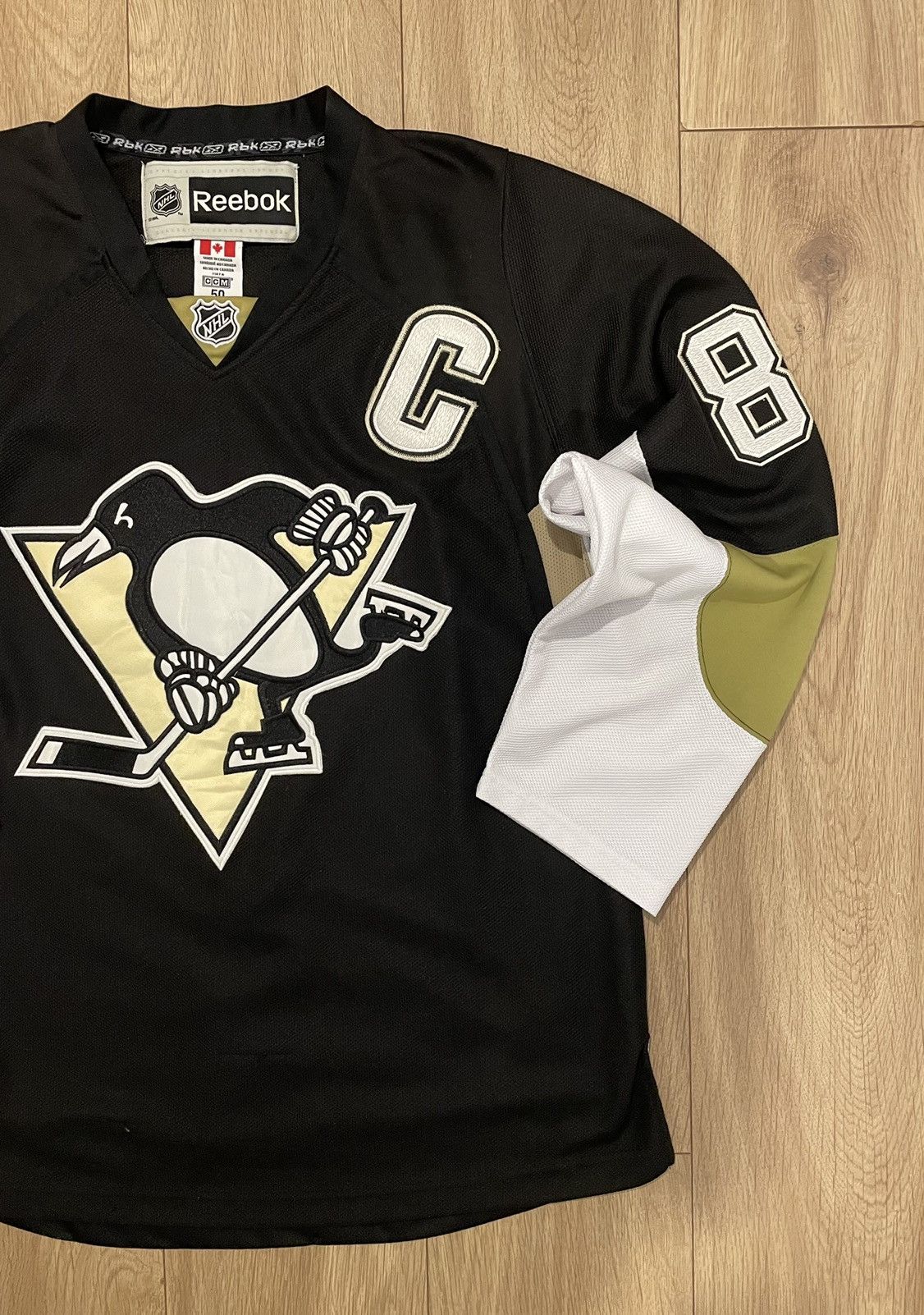 Reebok Reebok NHL jersey 50 Sydney Crosby 87 Pittsburgh Penguins Size US M / EU 48-50 / 2 - 3 Thumbnail