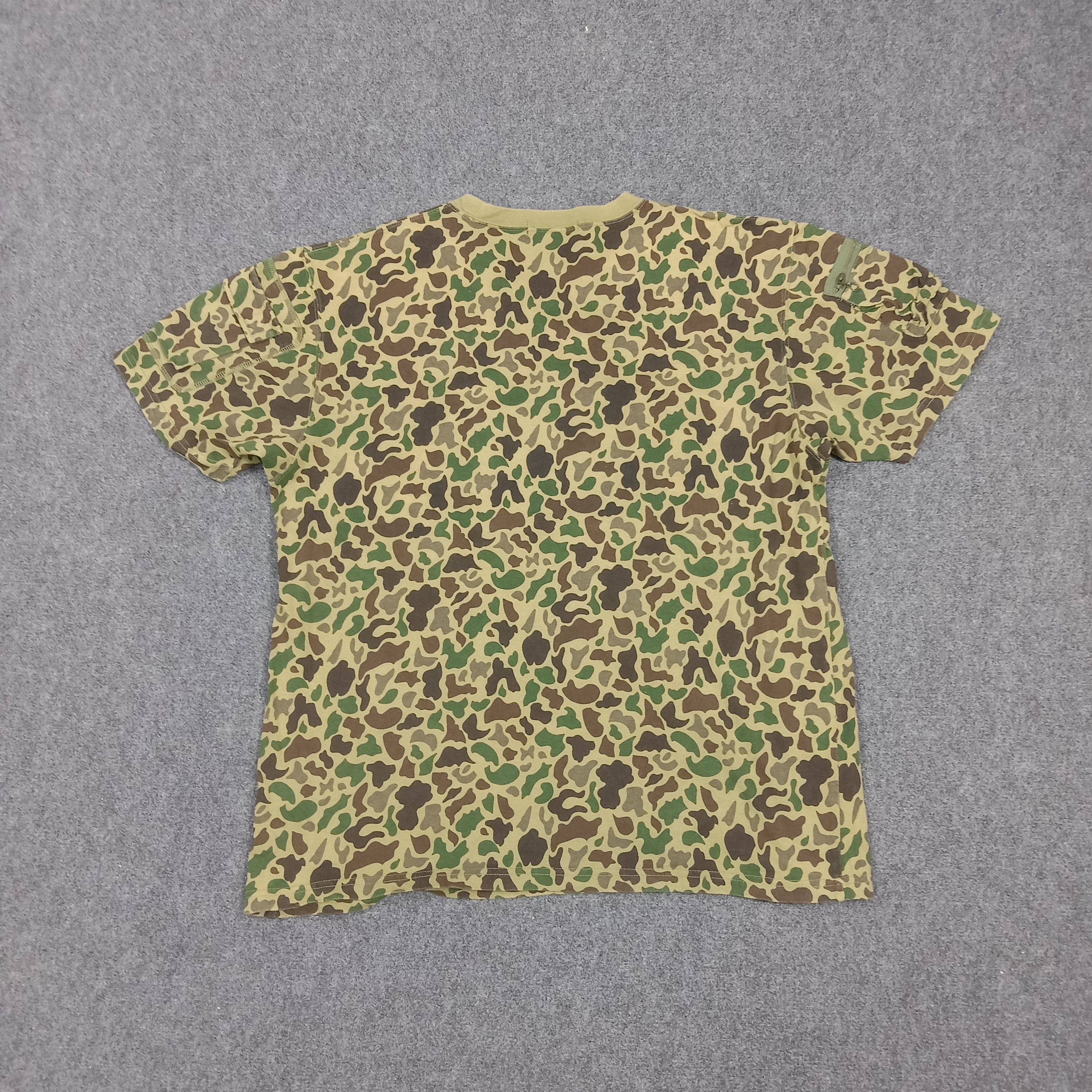 Global Work Global Work Japanese Brand Camo Tshirt C285N25 Size US L / EU 52-54 / 3 - 5 Thumbnail