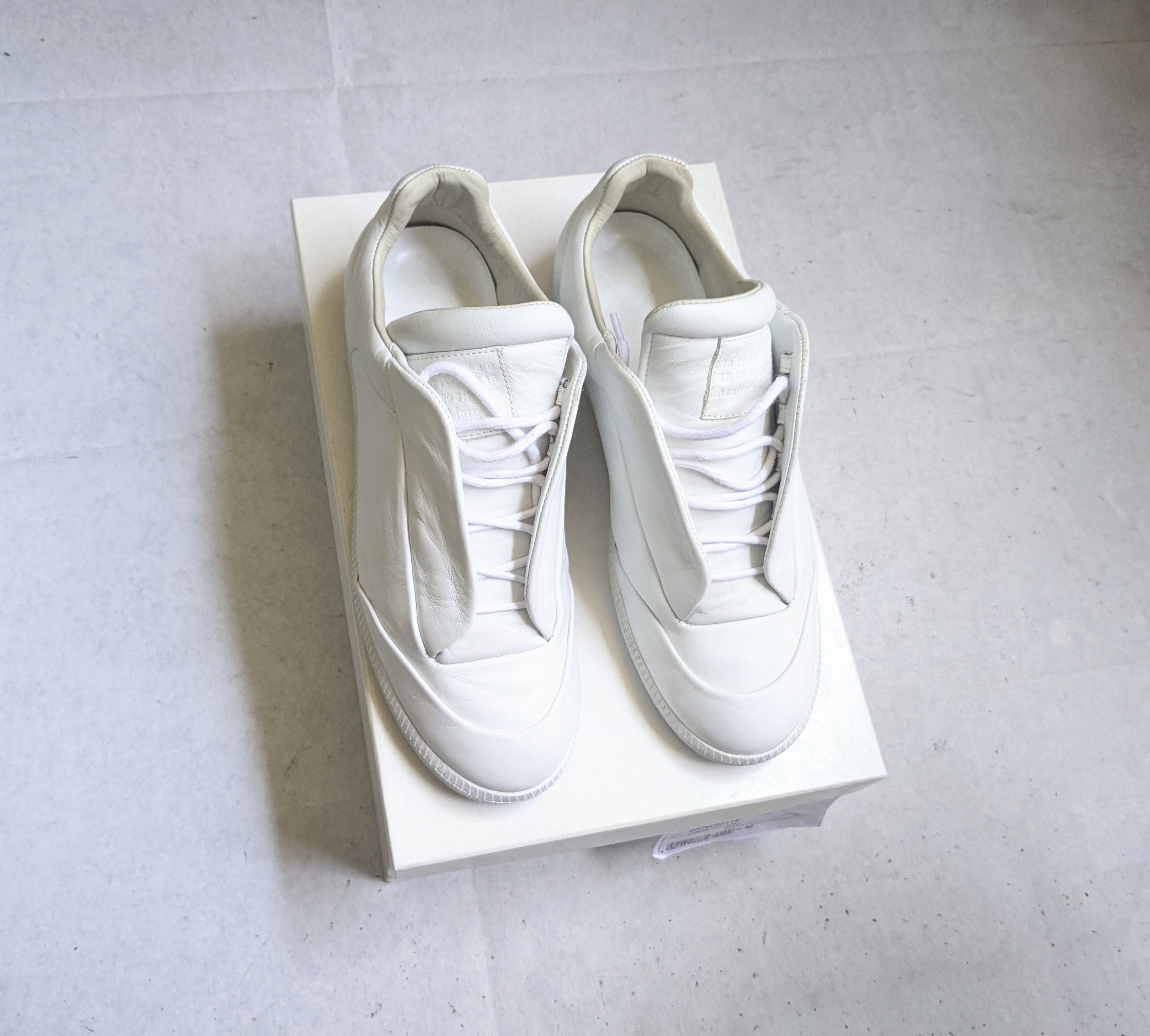 Maison Margiela Maison Marigela Future White 9 42 Low Tops Leather Size US 9 / EU 42 - 2 Thumbnail