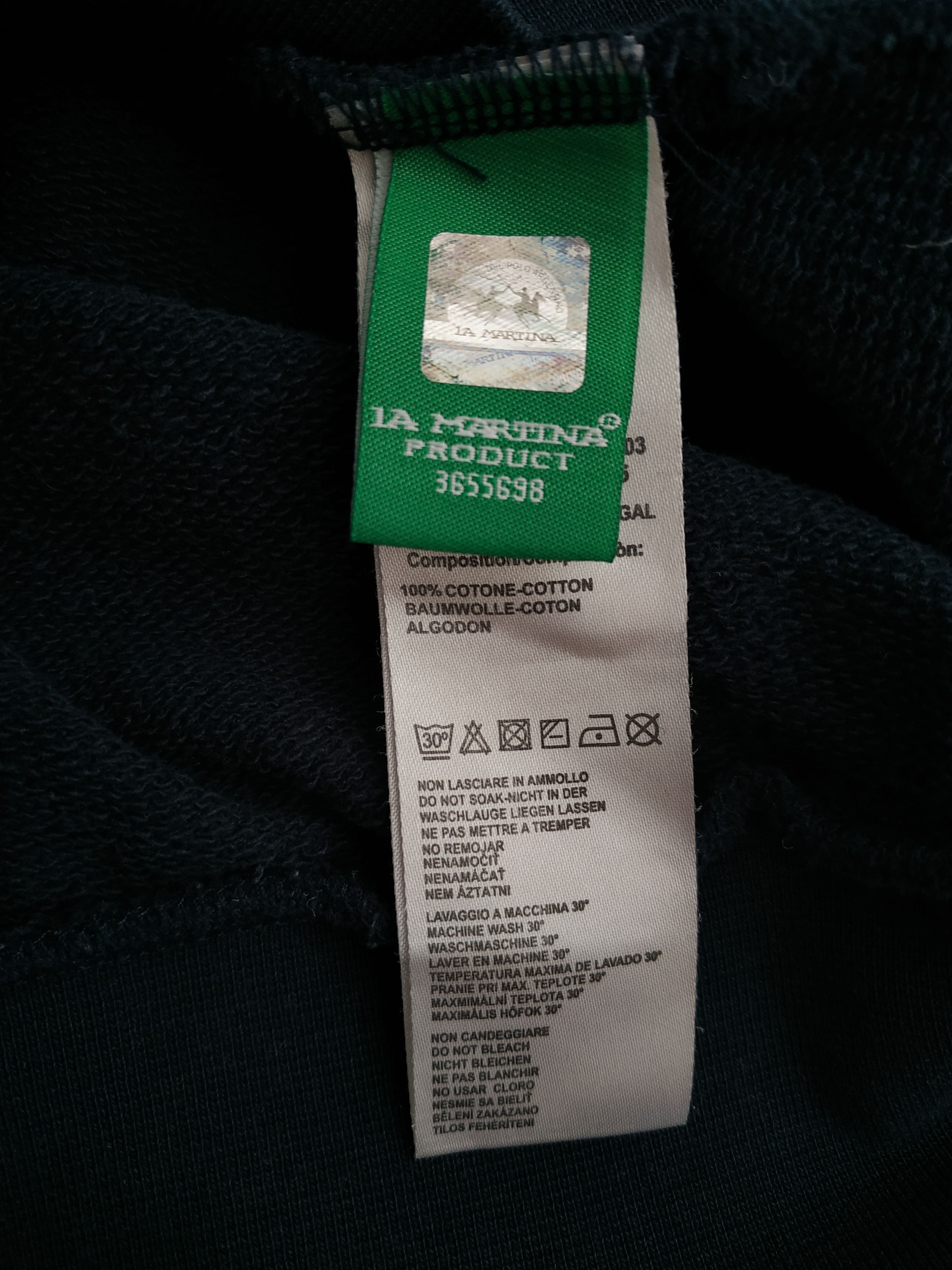 La Martina La Martina Argentina Polo Club Men's Sweatshirt, s. MEDIUM Size US M / EU 48-50 / 2 - 9 Thumbnail