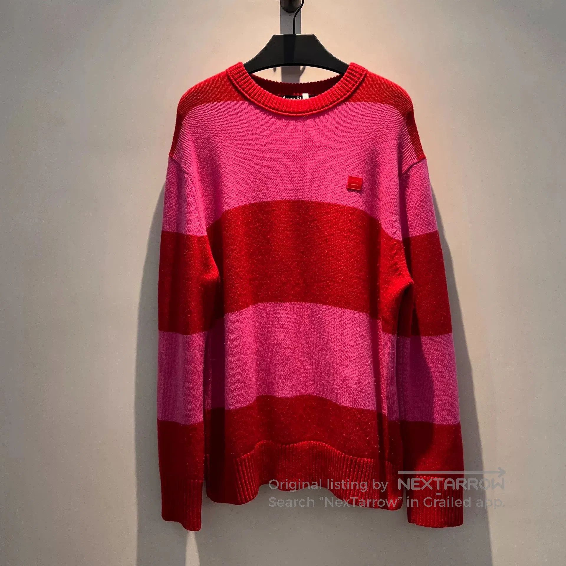Acne Studios Acne Studios Striped Sweater with Embroidery. Size S / US 4 / IT 40 - 2 Thumbnail