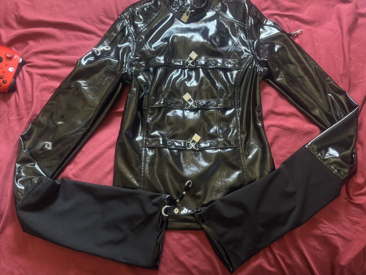 Tripp NYC PVC VINYL BONDAGE LOCK JACKET Size US S / EU 44-46 / 1 - 3 Thumbnail