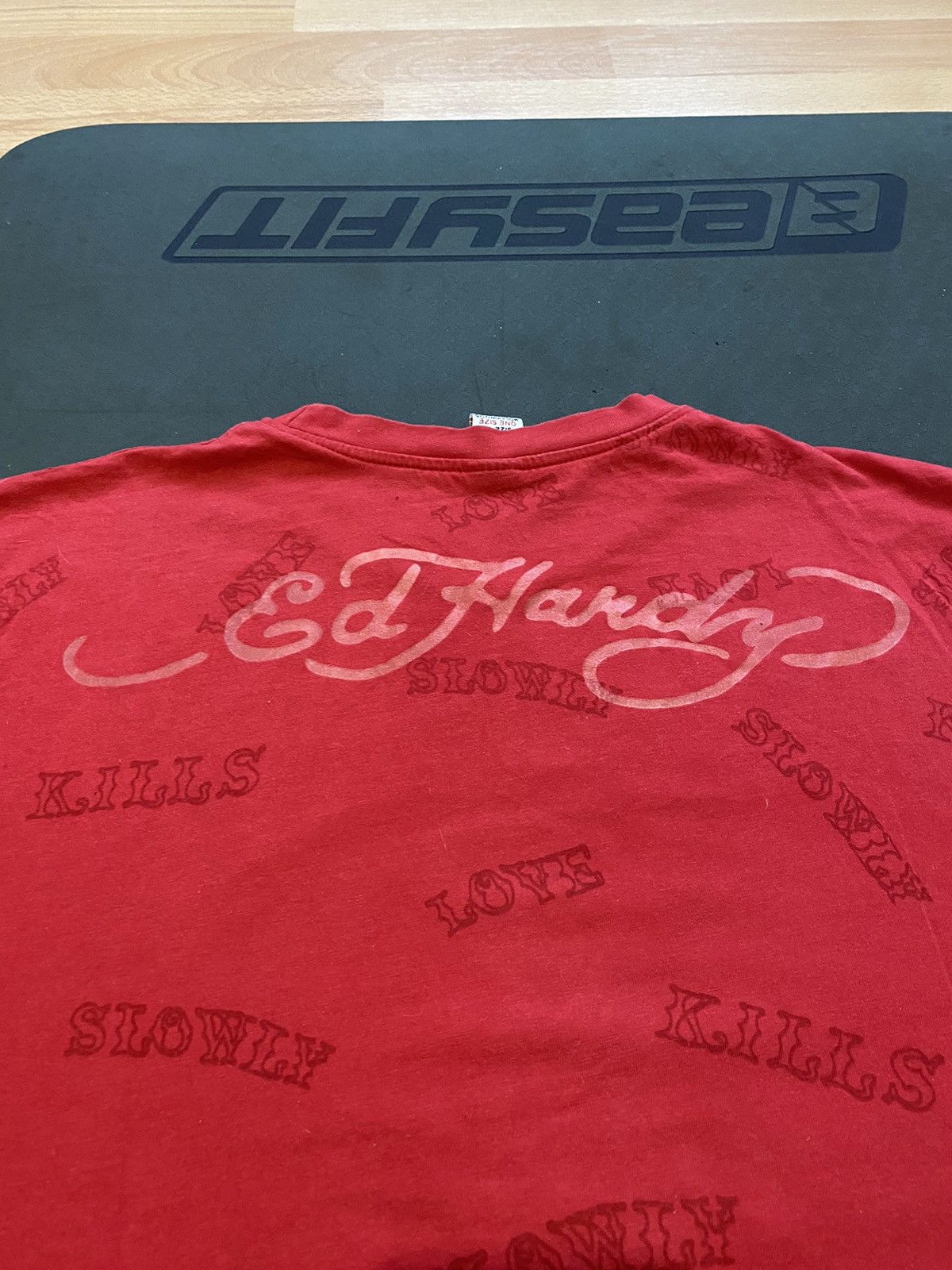 Ed Hardy Ed Hardy Love Kills Slowly Skull Graphic T-shirt Men M Red Size US M / EU 48-50 / 2 - 8 Thumbnail