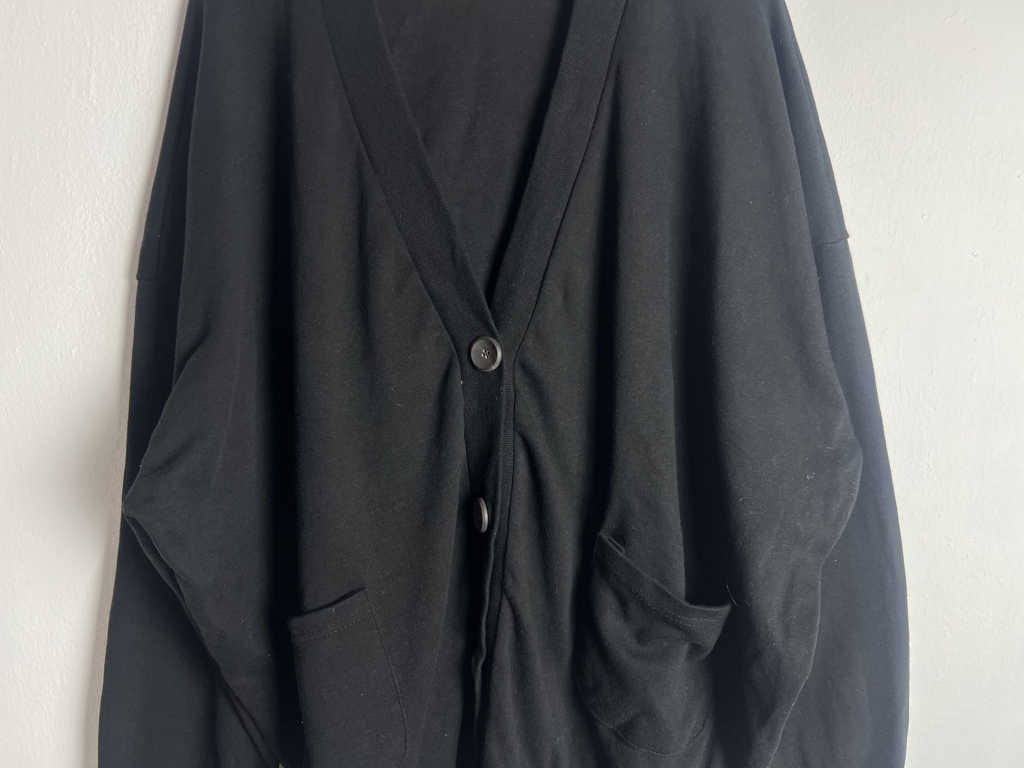If Six Was Nine Graphic Striped Detail Wool Cardigan Size US XL / EU 56 / 4 - 4 Thumbnail
