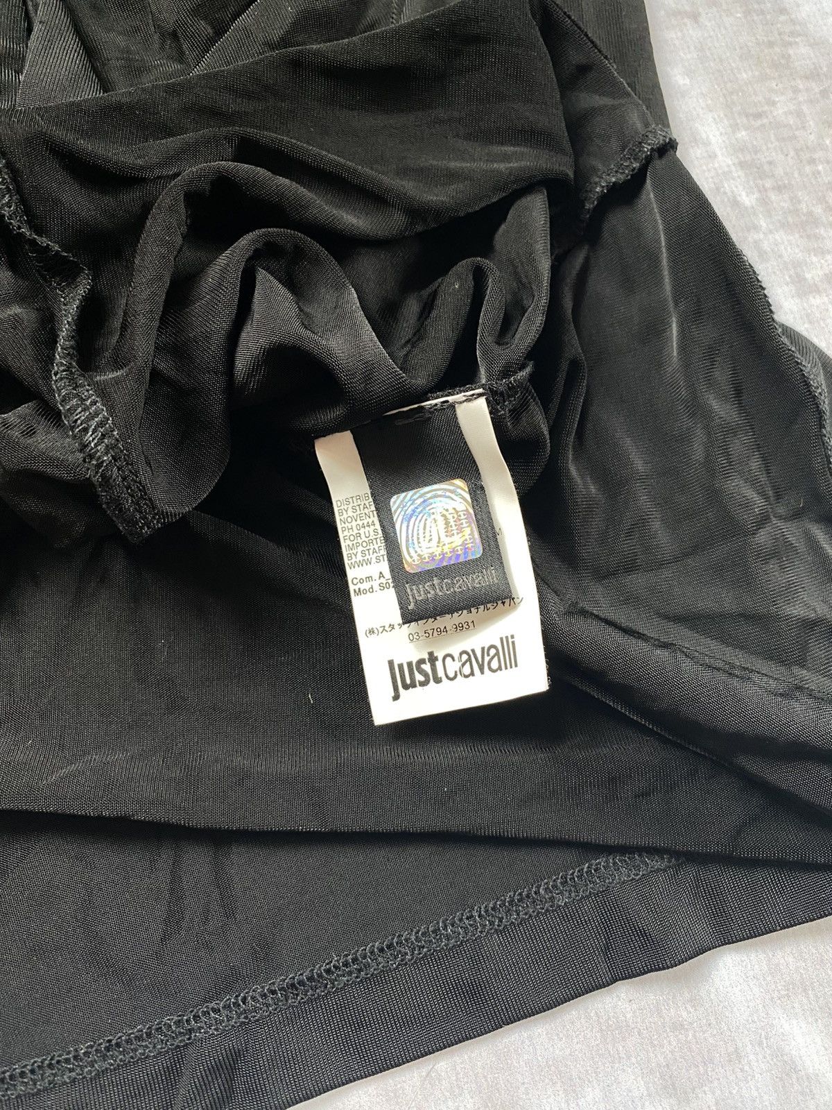 Just Cavalli × Roberto Cavalli Vintage Just Cavalli luxury Black dress Size XS / US 0-2 / IT 36-38 - 4 Thumbnail