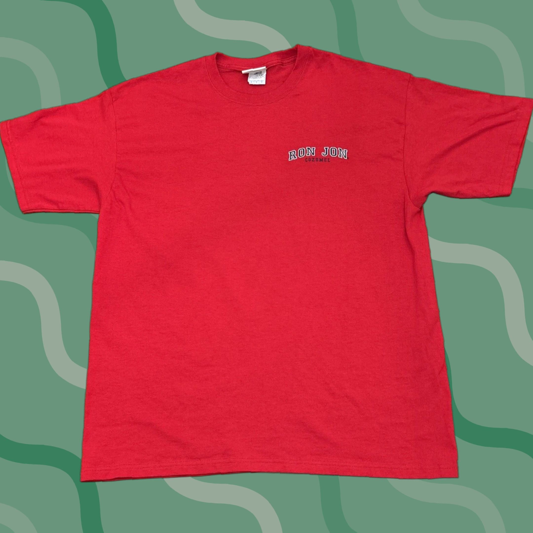 Ron Jon Surf Shop VINTAGE Ron Jon Surf Shop Shirt Mens XL Red Cozumel Logo Short Sleeve Crew Neck Beach Size US XL / EU 56 / 4 - 1 Thumbnail