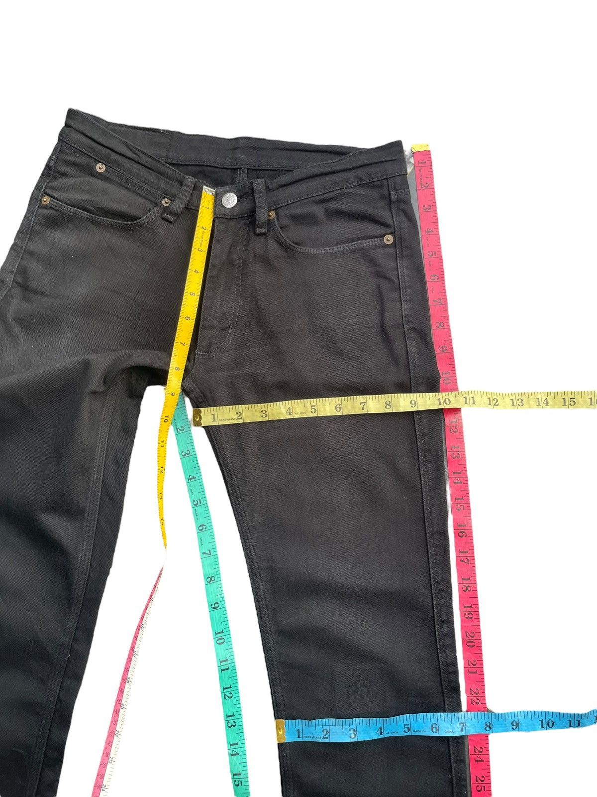 Acne Studios Acne Studios Max Stay Black Denim Size US 30 / EU 46 - 13 Thumbnail