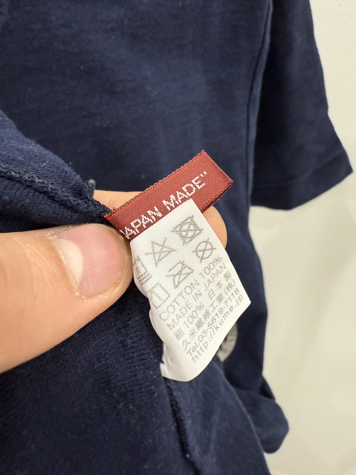 Japanese Brand Vintage Kume JP Tokyo 1935 Hieroglyphs Tee T-shirt Size US S / EU 44-46 / 1 - 6 Thumbnail