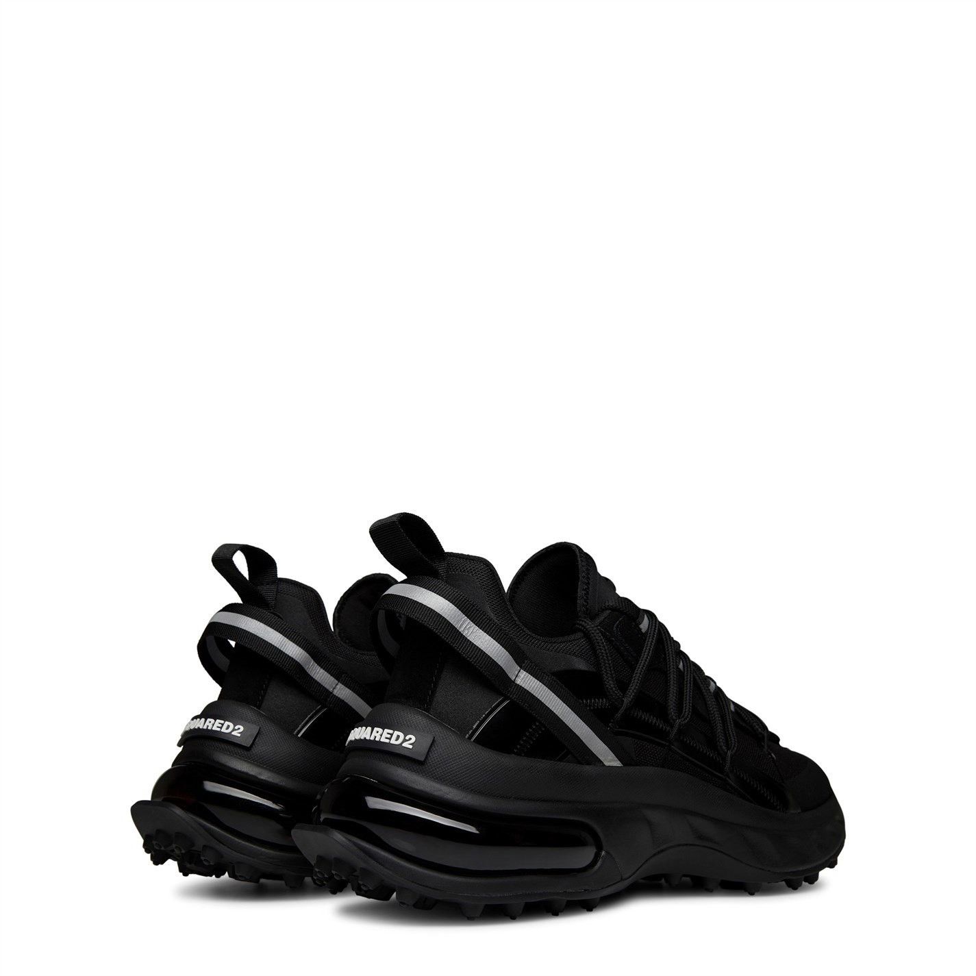 Dsquared2 o1g2r1mq0426 Ultra Bubble Chunky Trainers in Black Size US 11 / EU 44 - 5 Thumbnail