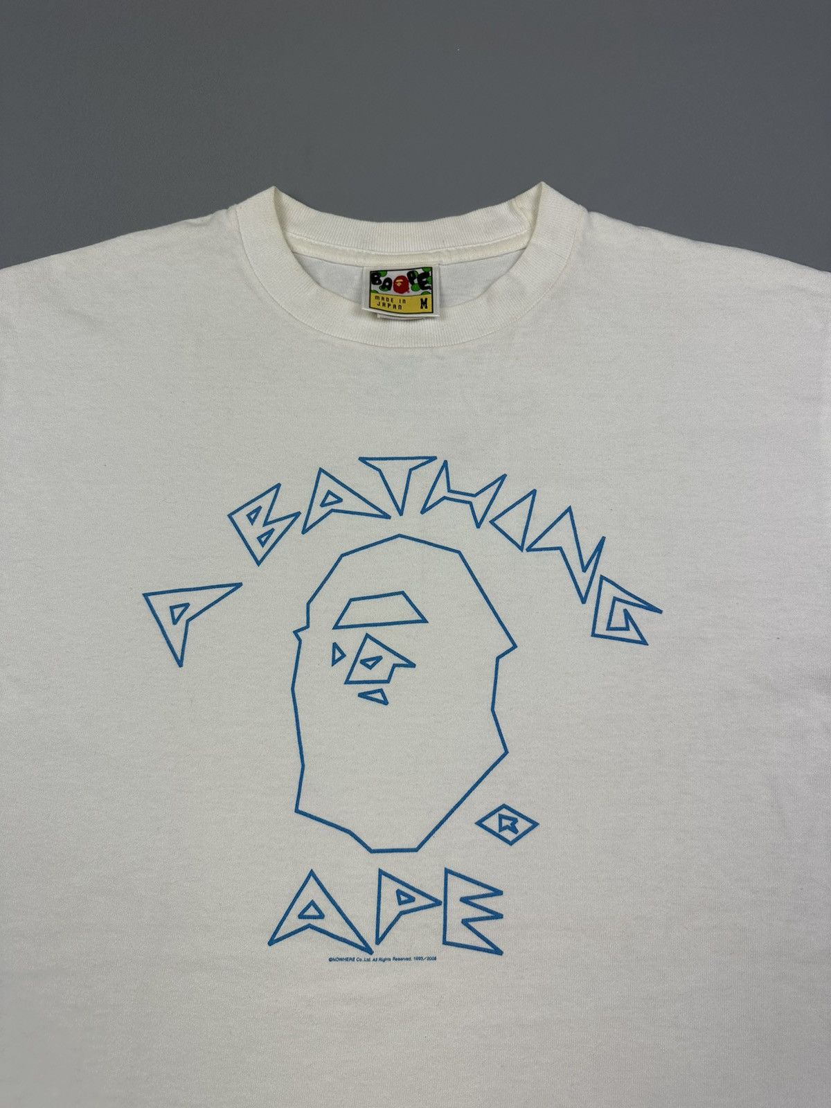 Bape Vintage A Bathing Ape Nowhere Tee Size US M / EU 48-50 / 2 - 3 Thumbnail