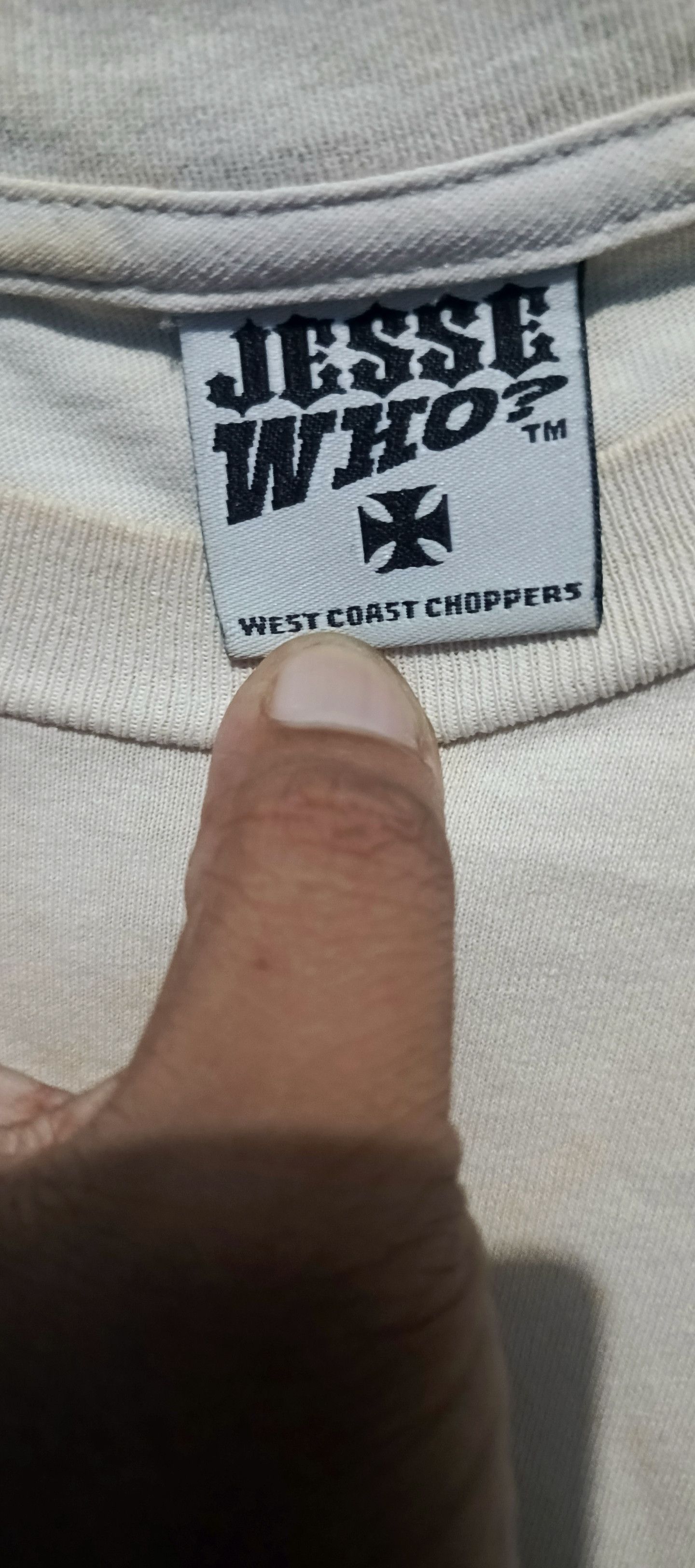 West Coast Choppers Vtg Westcoast Choppers Jesse who Size US L / EU 52-54 / 3 - 6 Thumbnail