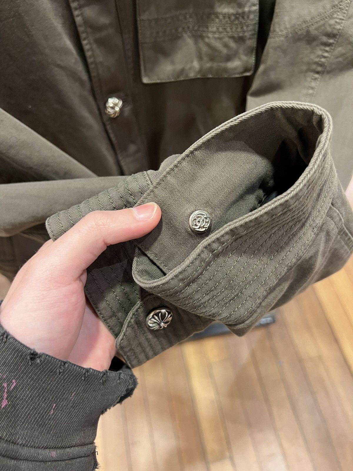 Chrome Hearts Chrome Hearts ‘Cherry Bomb’ Military Jacket Size US XL / EU 56 / 4 - 4 Thumbnail