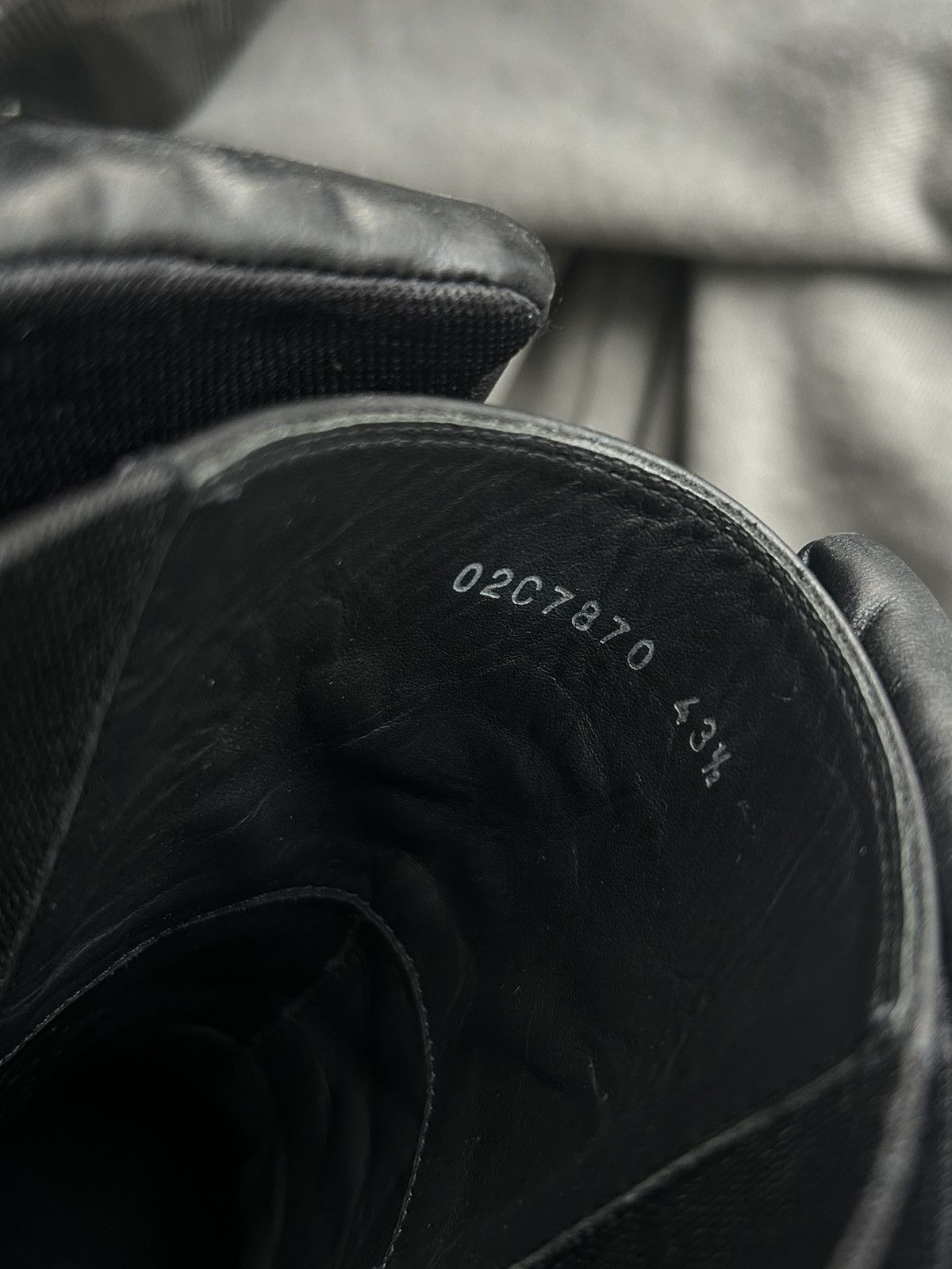 Rick Owens Rick Owens Black Splint Boots Size US 10.5 / EU 43-44 - 3 Thumbnail