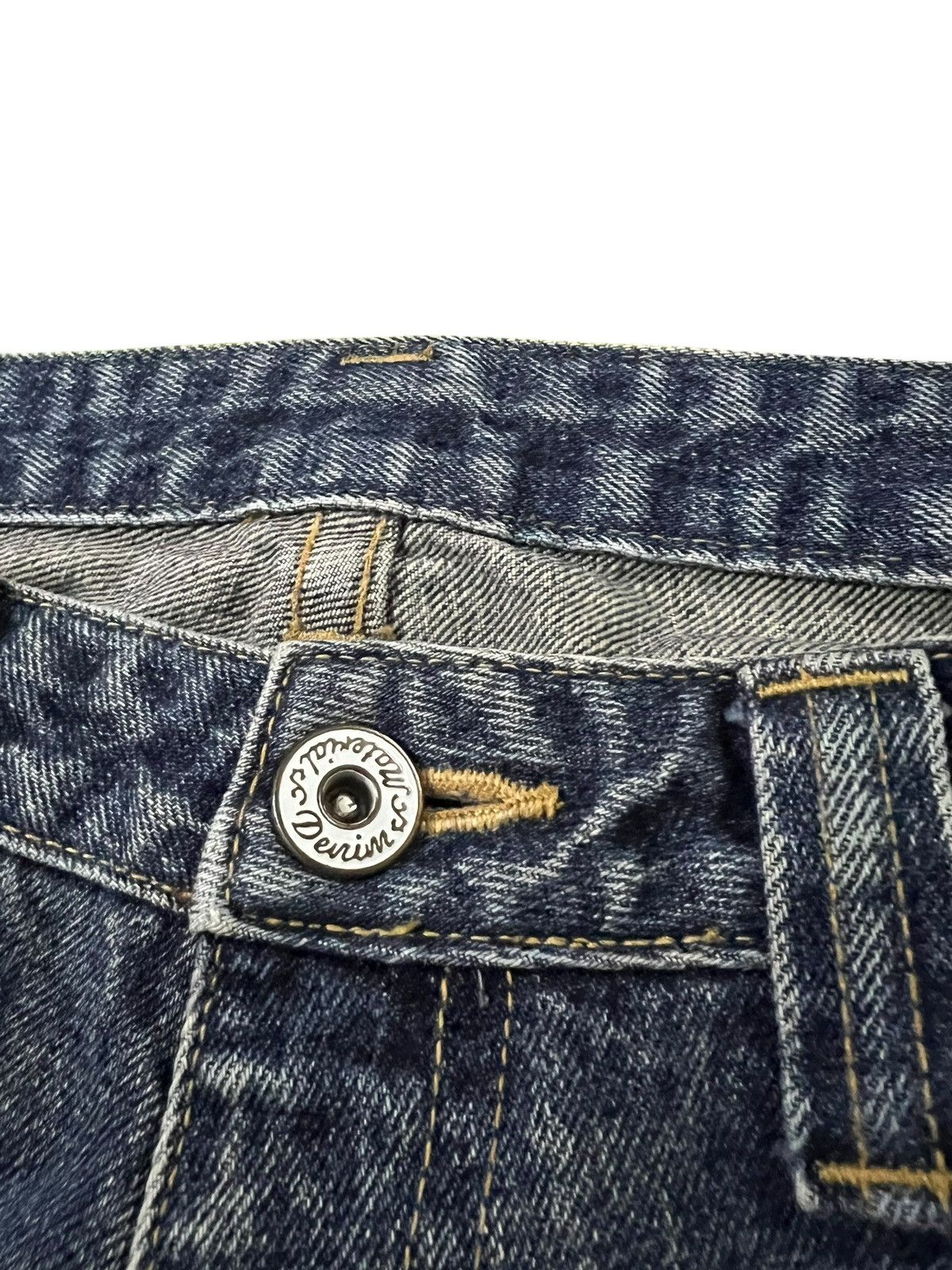 If Six Was Nine Material Girl Flare Distress Low Rise Bootcut Jean Size US 31 - 8 Thumbnail